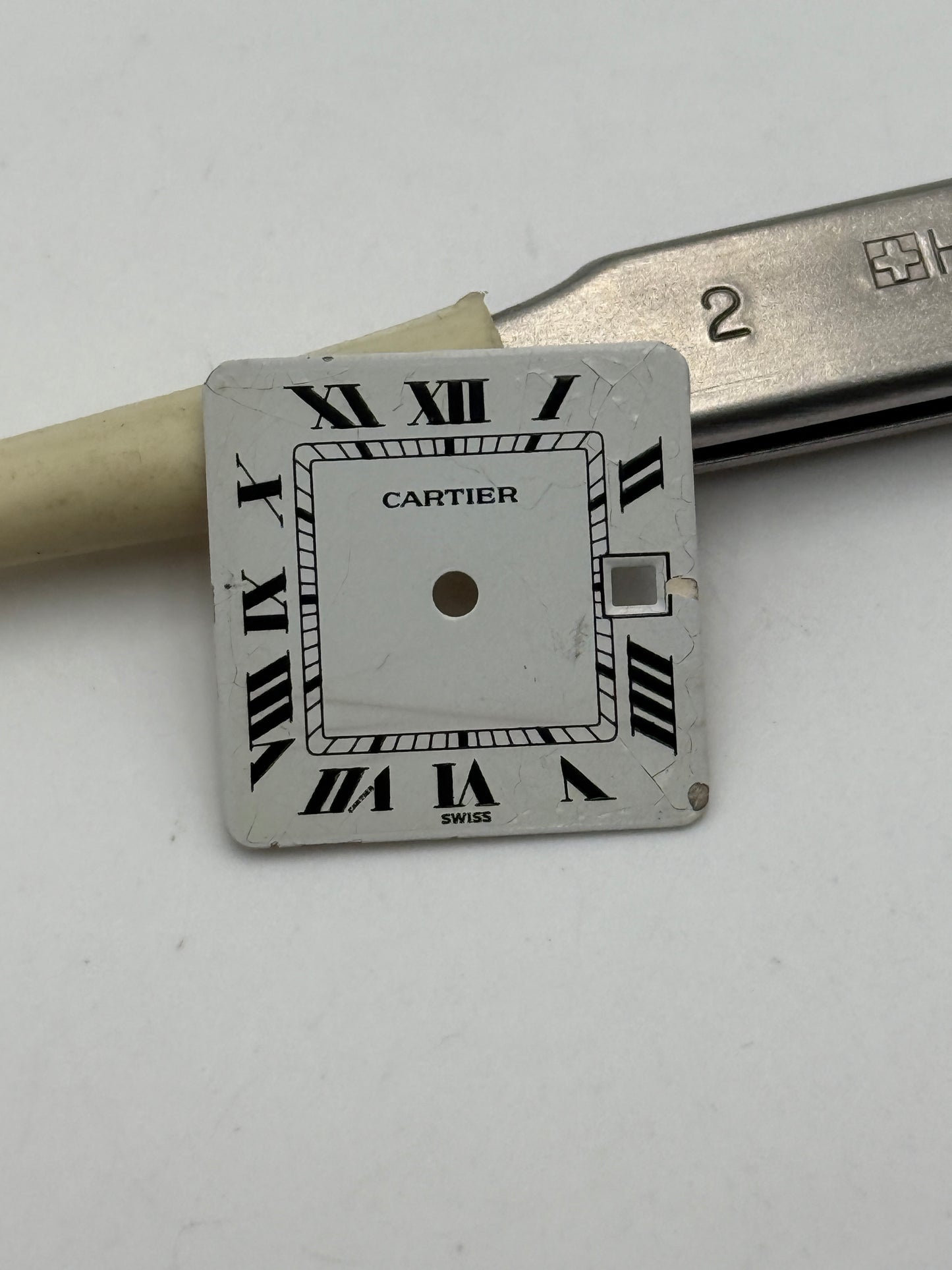 cartier 18,5mm dial quadrante