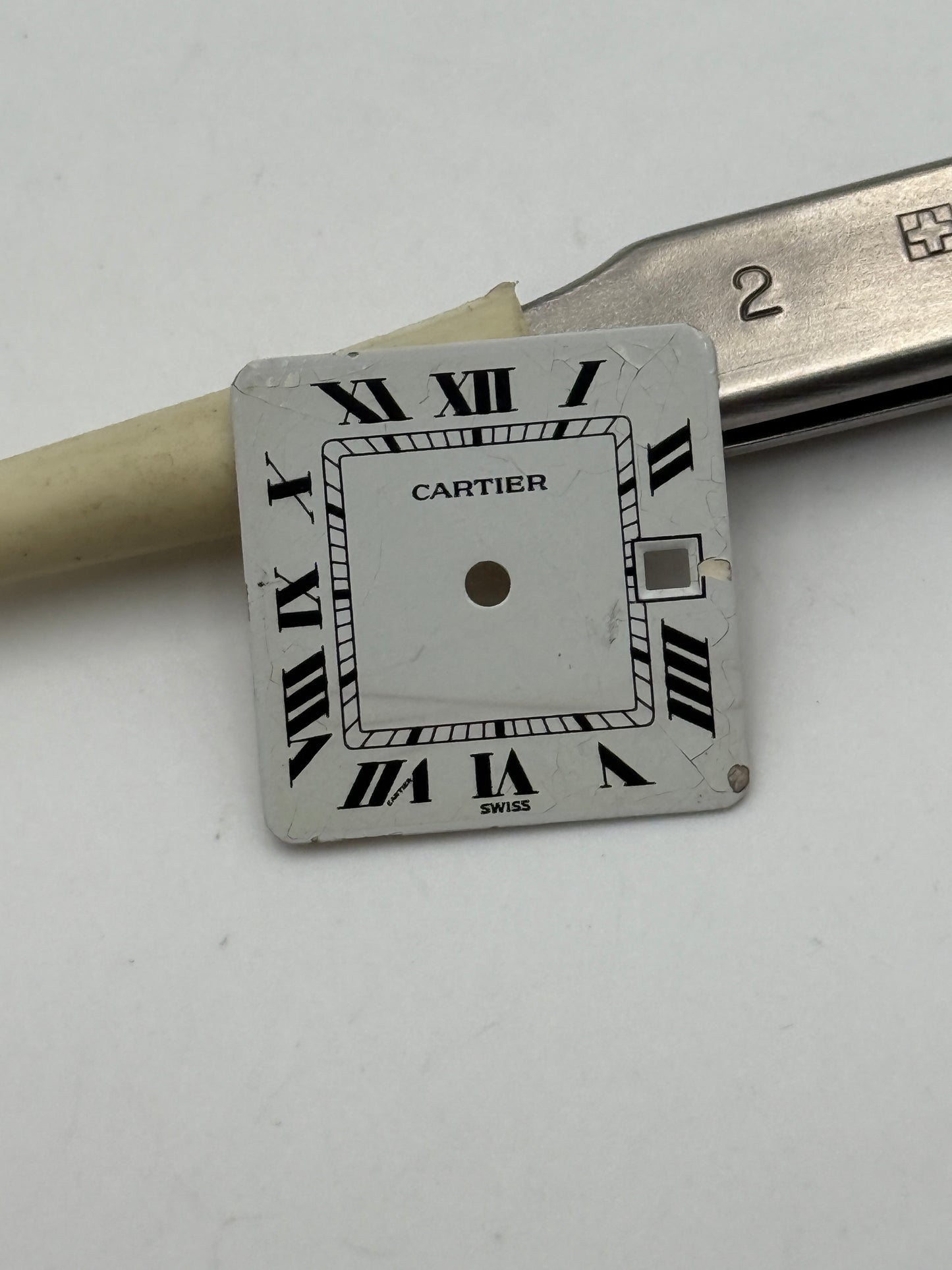 cartier 18,5mm dial quadrante
