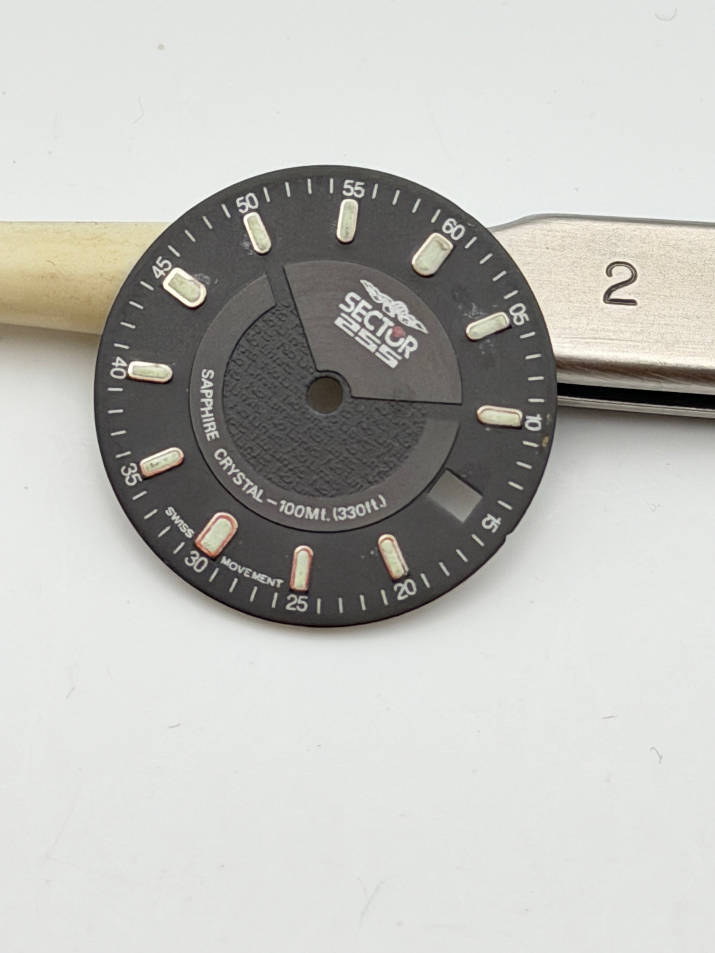 sector 255 21.5mm dial quadrante