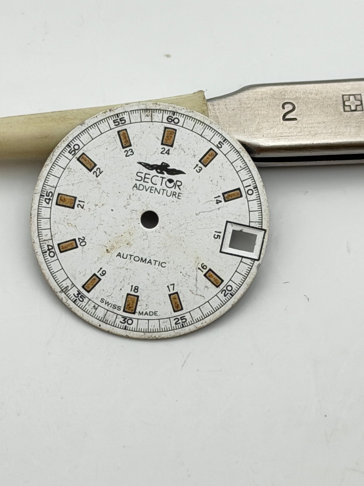 sector adventure automatic 25.5mm dial quadrante