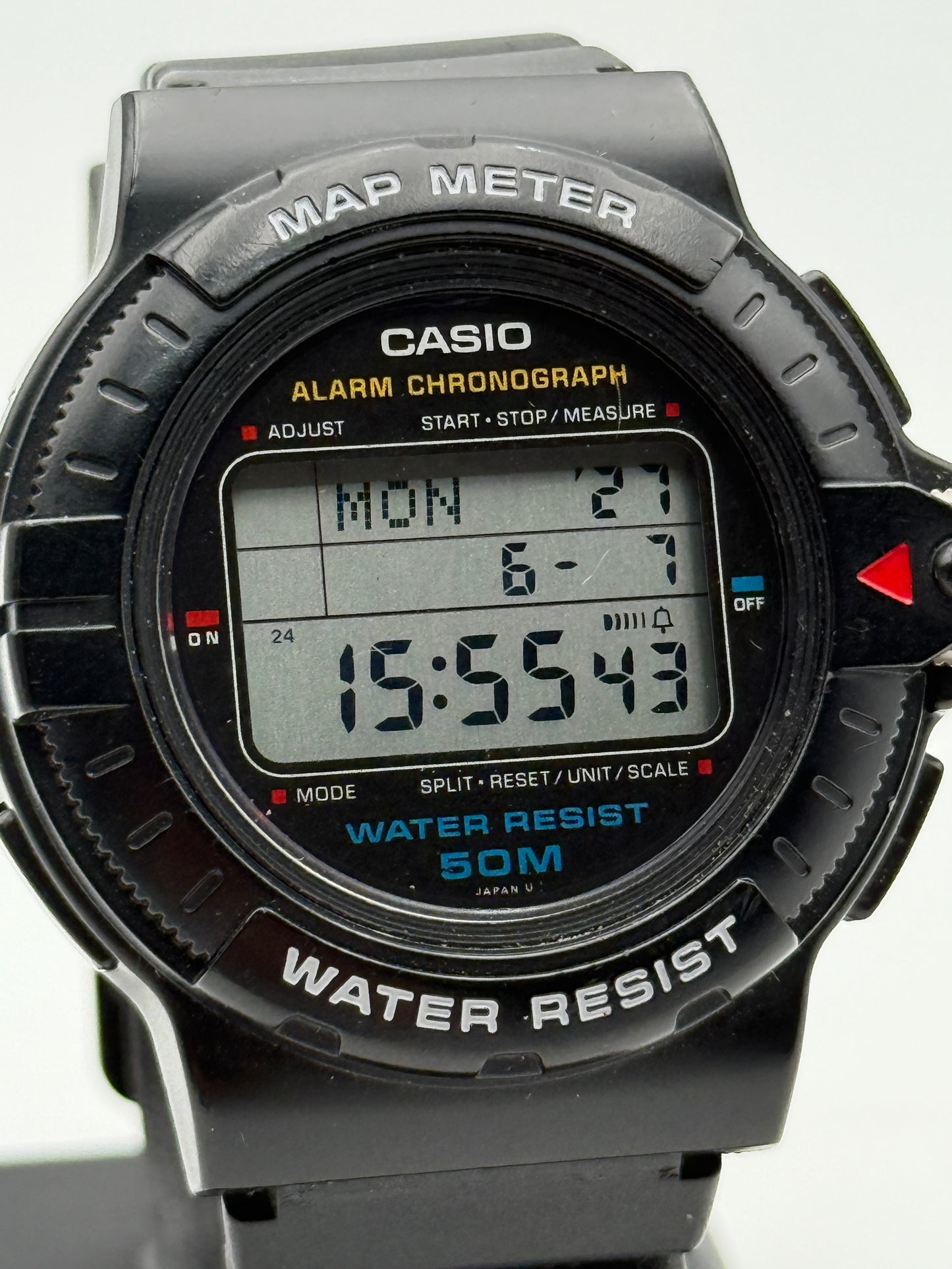 casio map meter first series vintage ref.693 map-100  japan