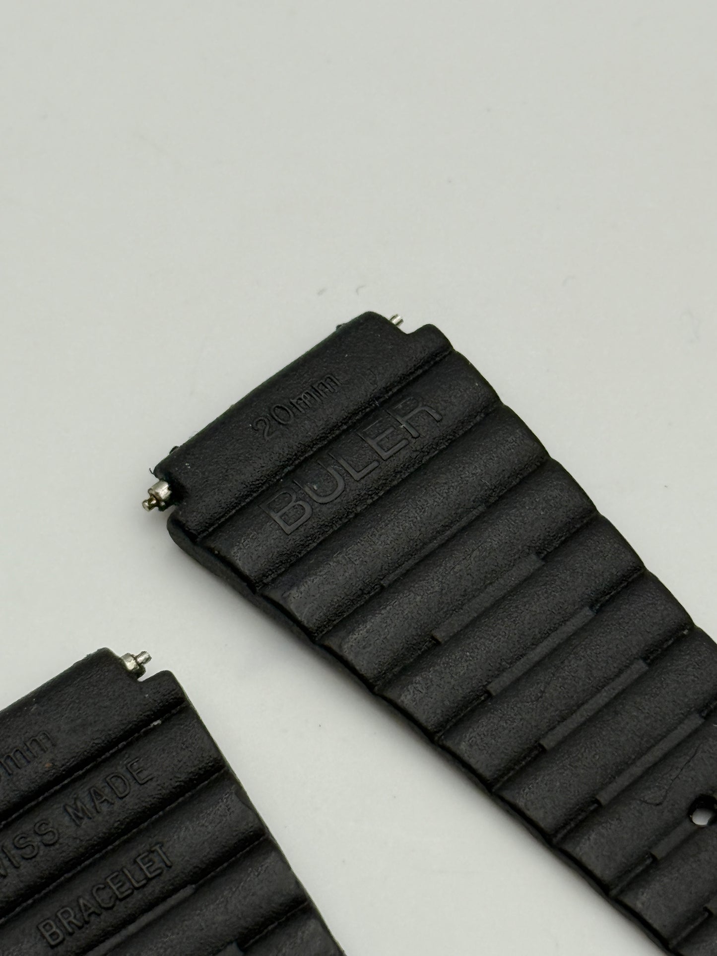 buler tropic sport 20mm cinturino strap vintage