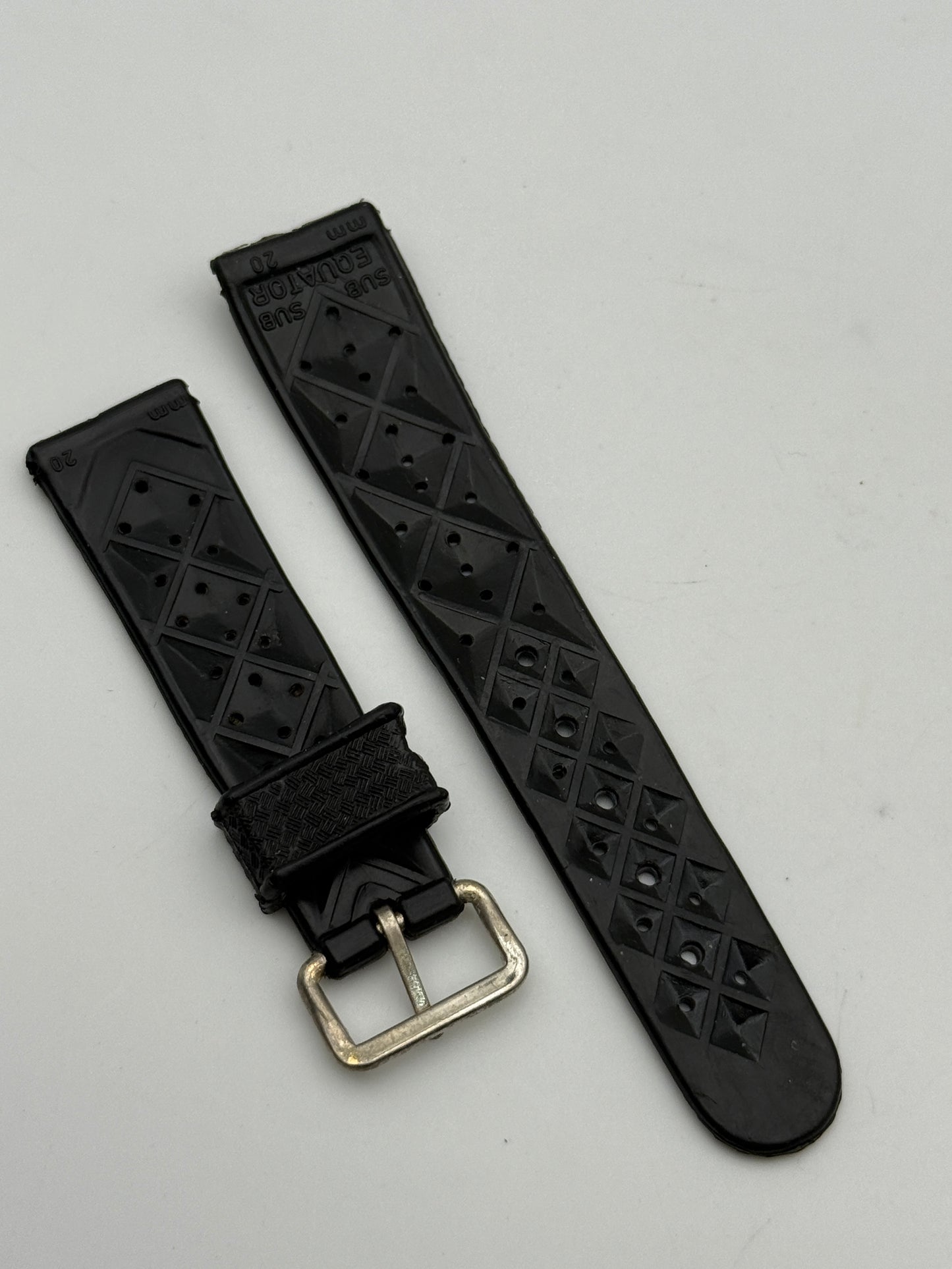 tropic sub equator 20mm cinturino strap vintage