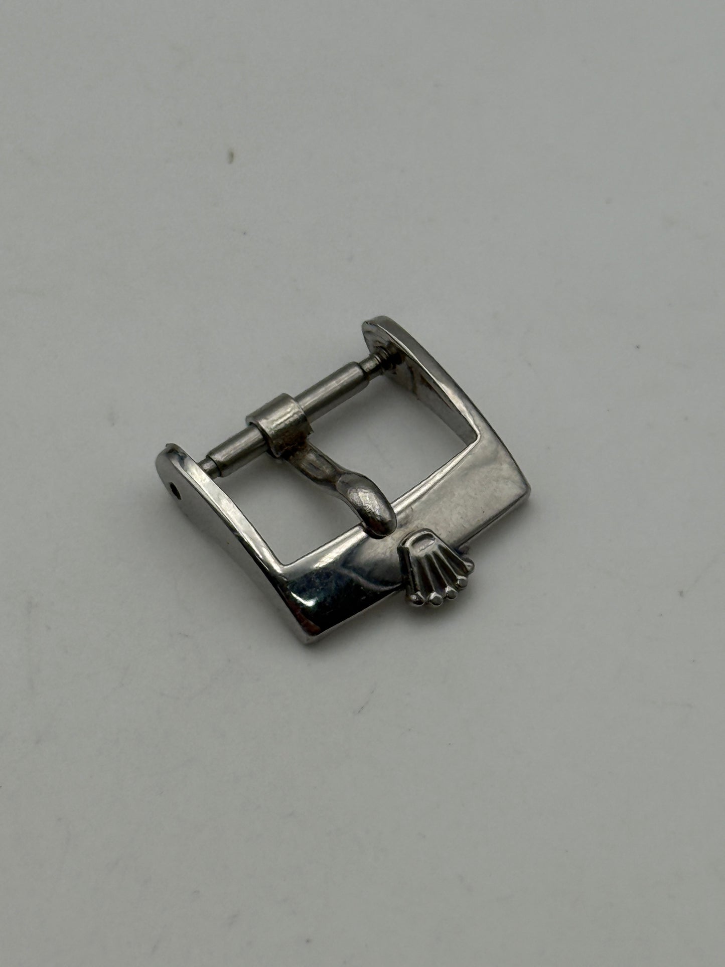 rolex fibbia buckle vintage steel 14mm