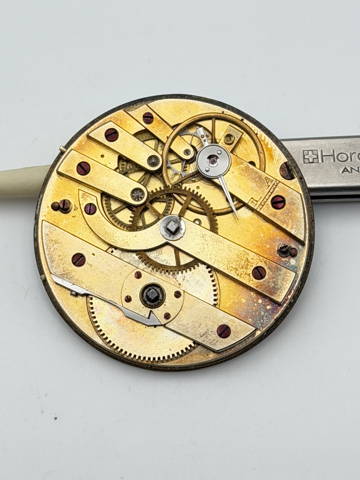anonimo cylinder keys 38mm pocket watch movement movimento