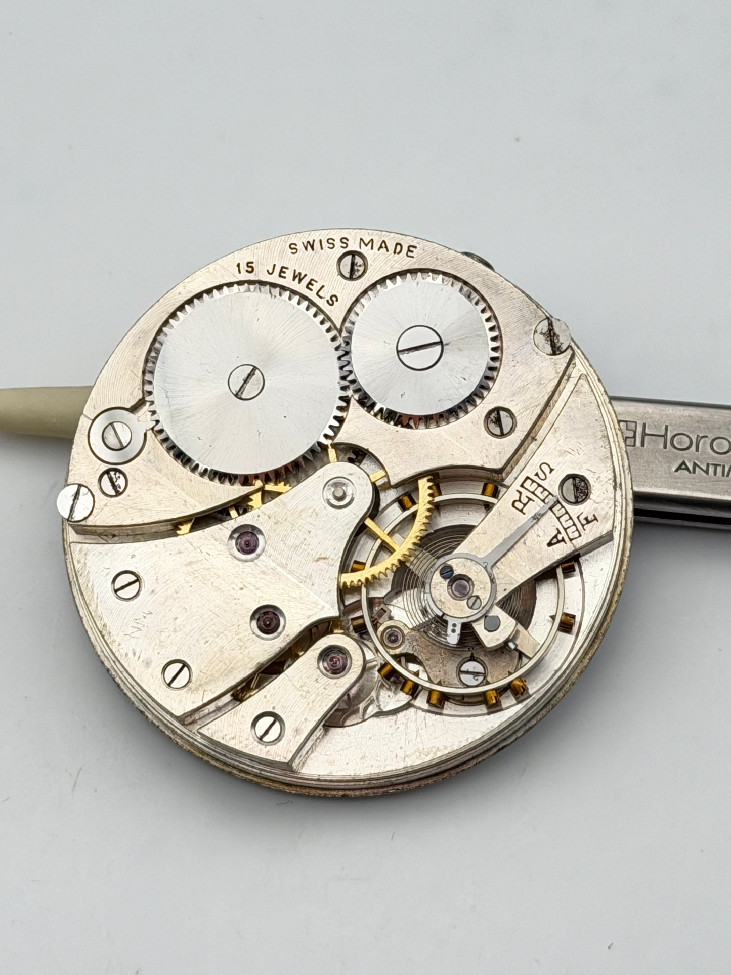 anonimo 41mm 15 jewels pocket watch movement movimento