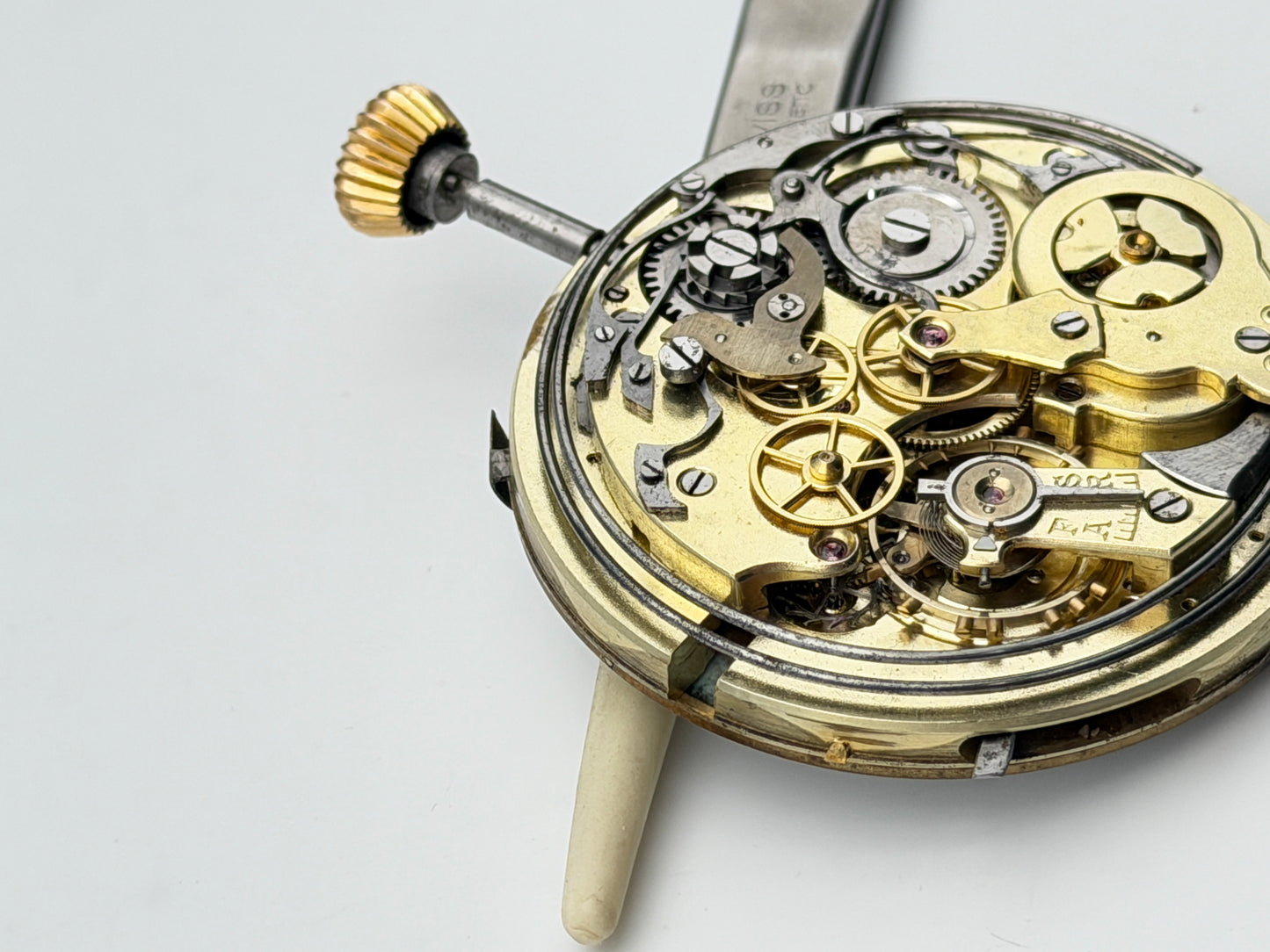 ripetizione ore minuti e quarti chrono 49.5mm repetition minute repeater pocket watch movement movimento