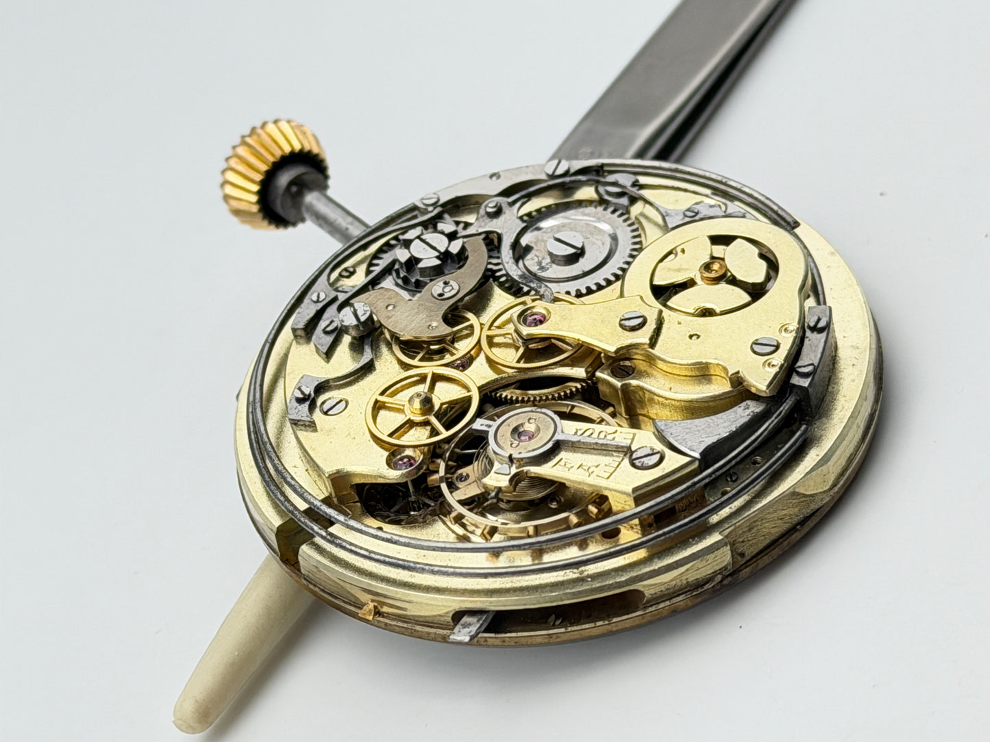 ripetizione ore minuti e quarti chrono 49.5mm repetition minute repeater pocket watch movement movimento