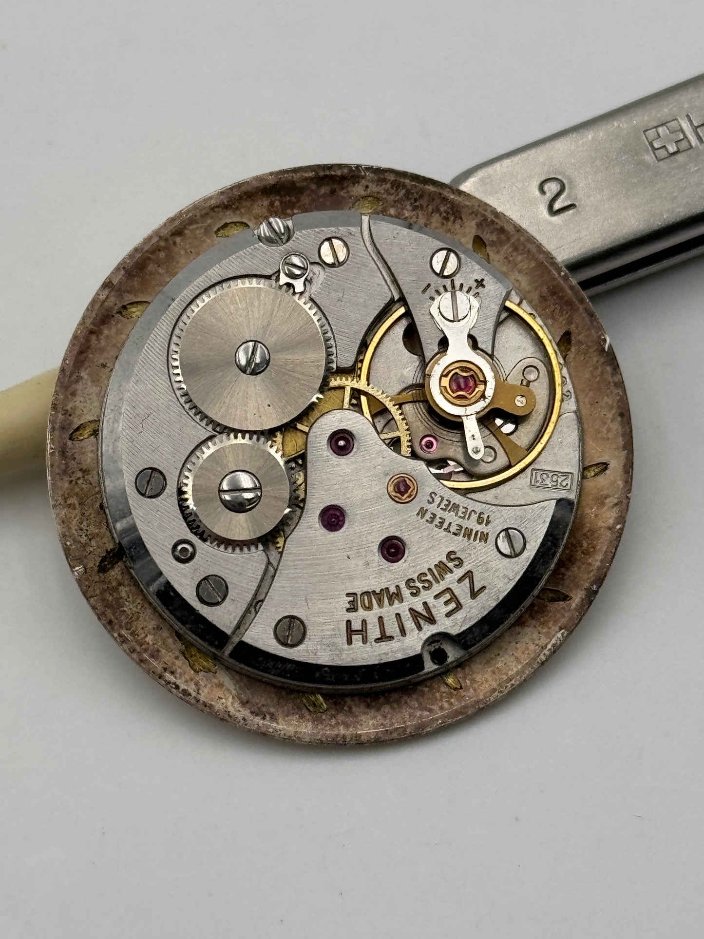 Zenith 2531 movement movimento