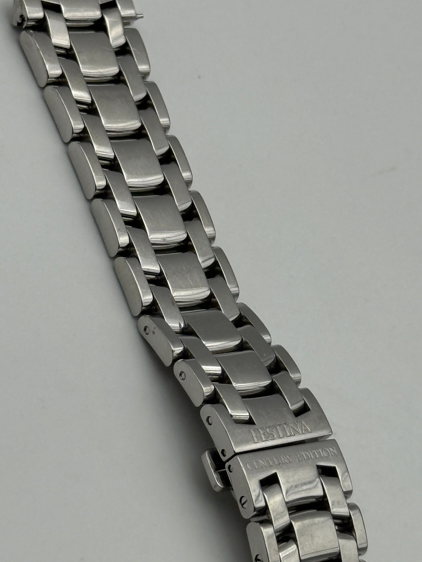 festina century edition limited 20mm automatic world time bracciale bracelet