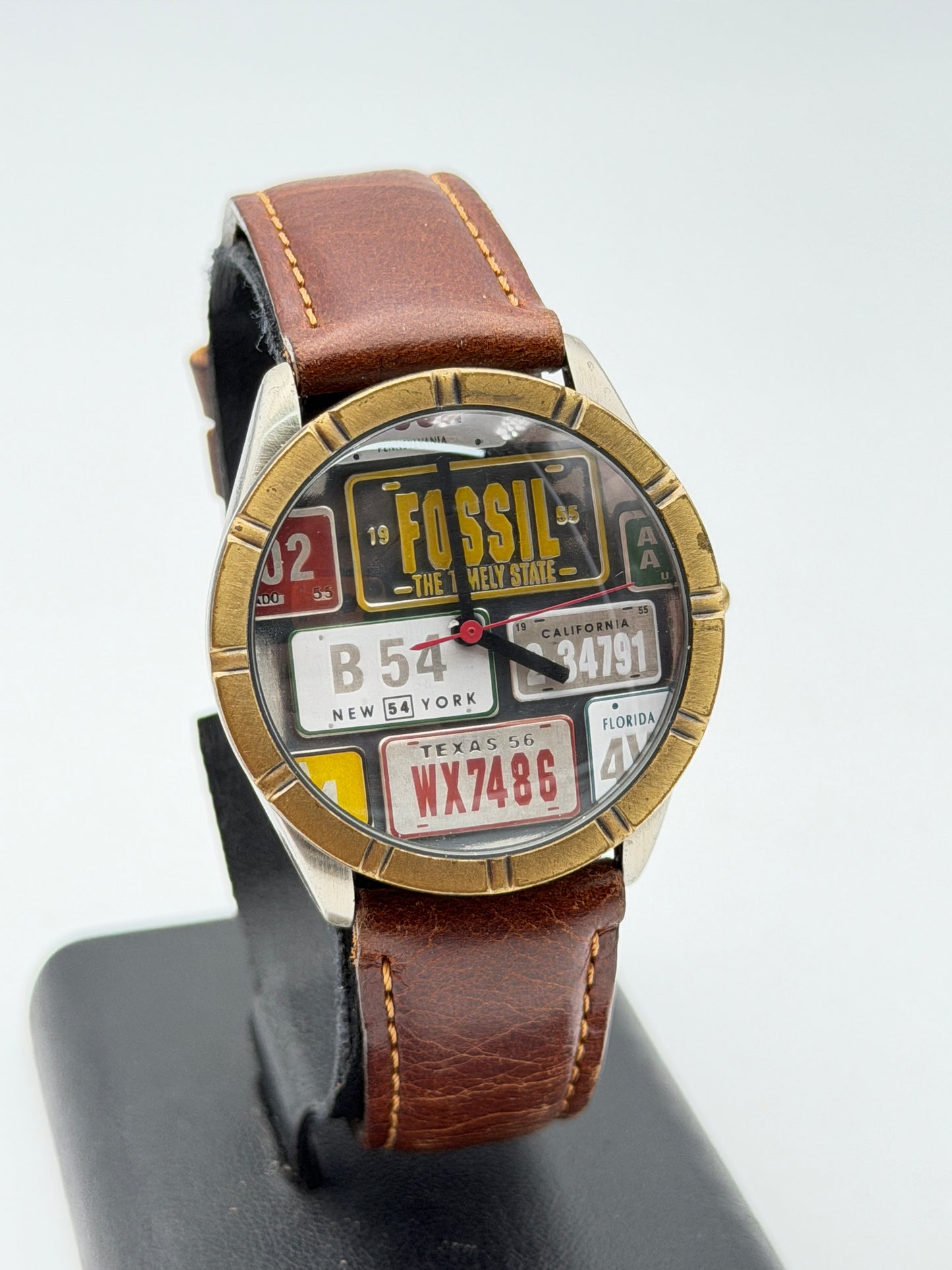 fossil road trip collection jr-7630 watch vintage collector
