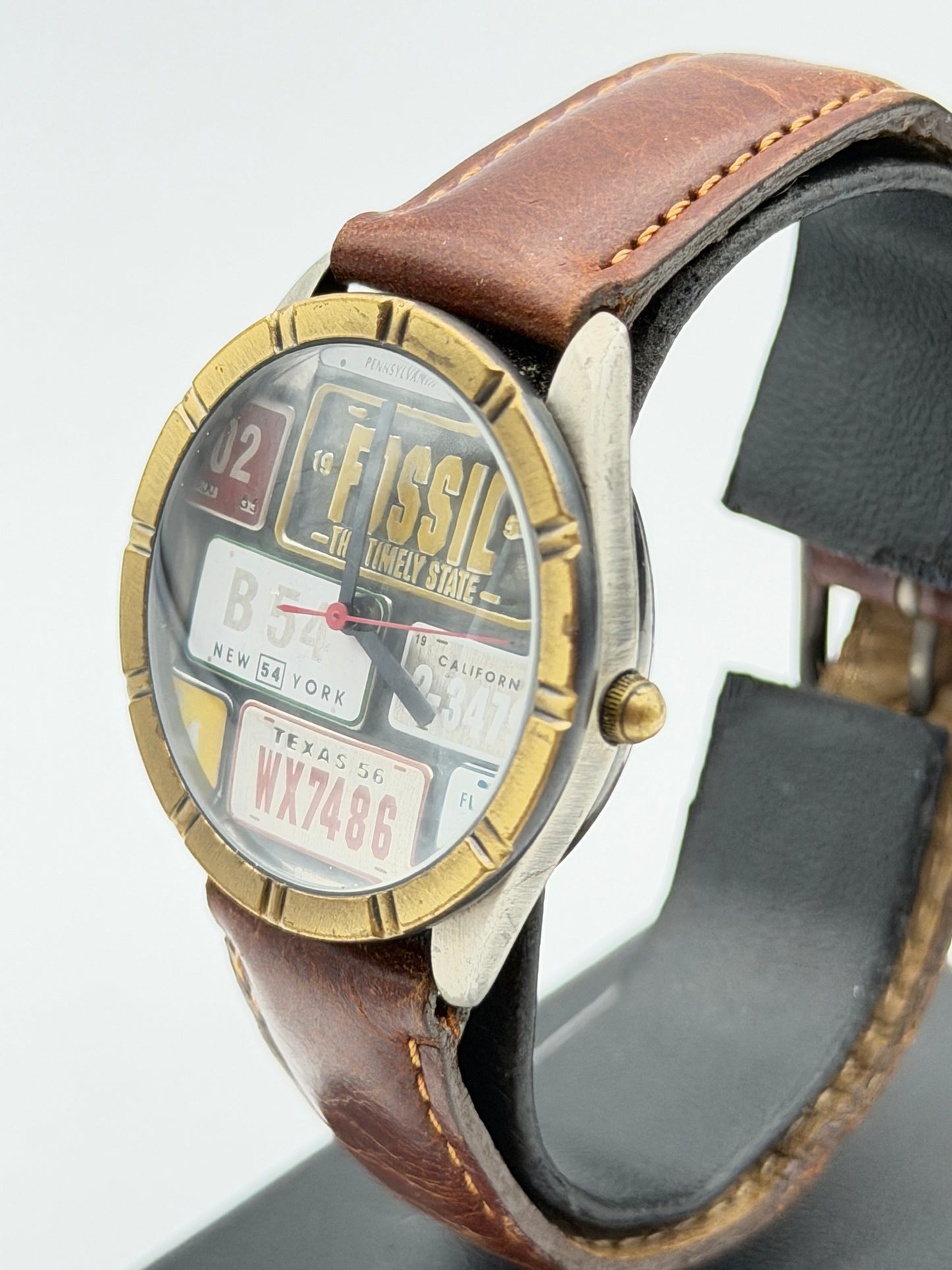 fossil road trip collection jr-7630 watch vintage collector