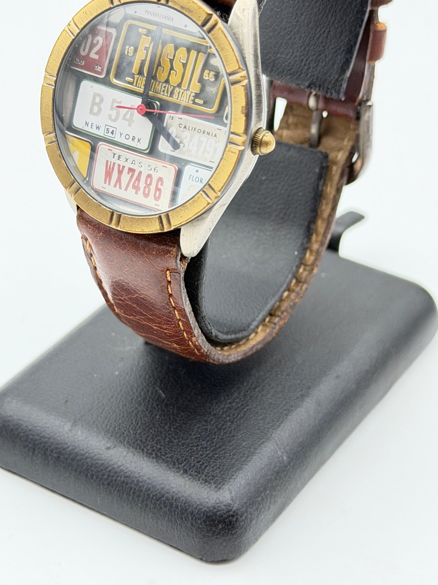 fossil road trip collection jr-7630 watch vintage collector