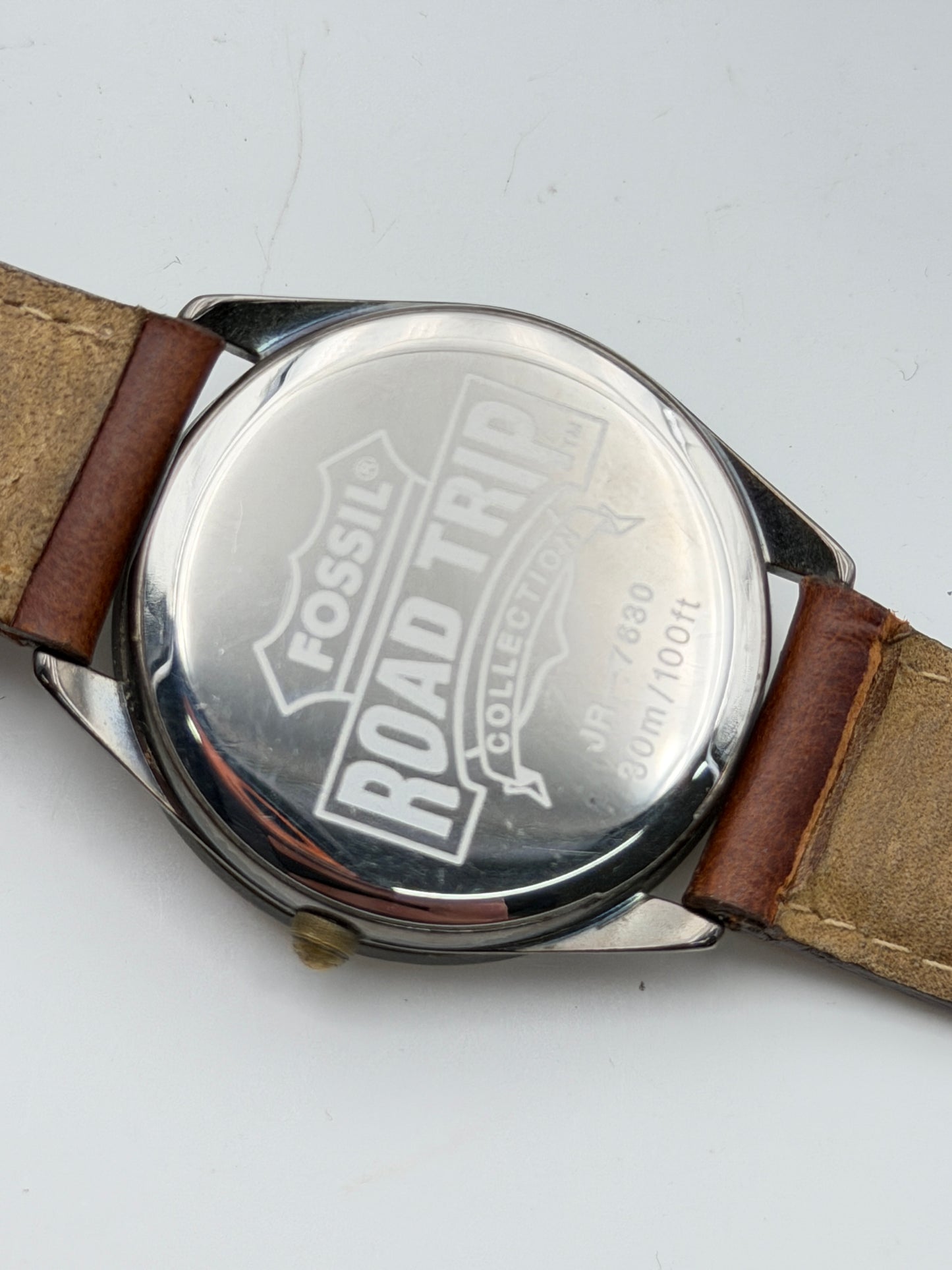 fossil road trip collection jr-7630 watch vintage collector