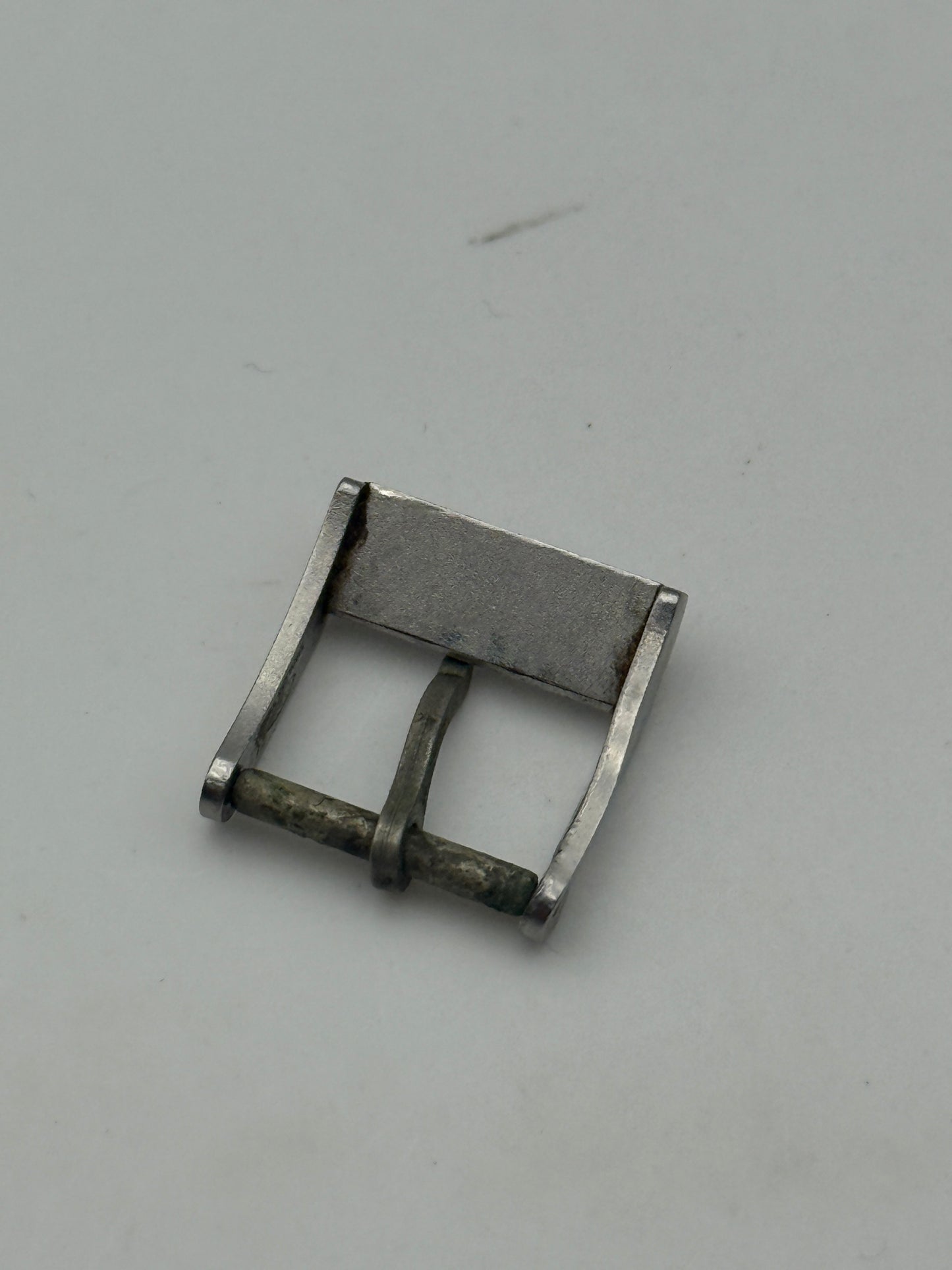 longines 12mm fibbia buckle steel vintage