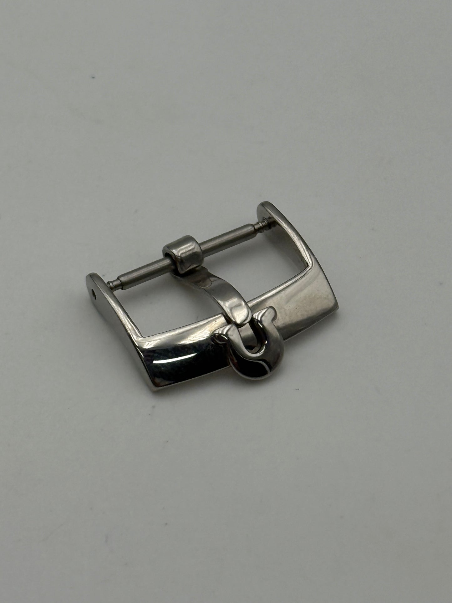 omega 18mm fibbia buckle vintage swiss steel