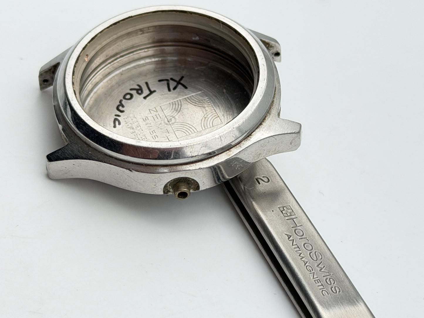 zenith xl tronic 01.0020.505 37mm cassa case