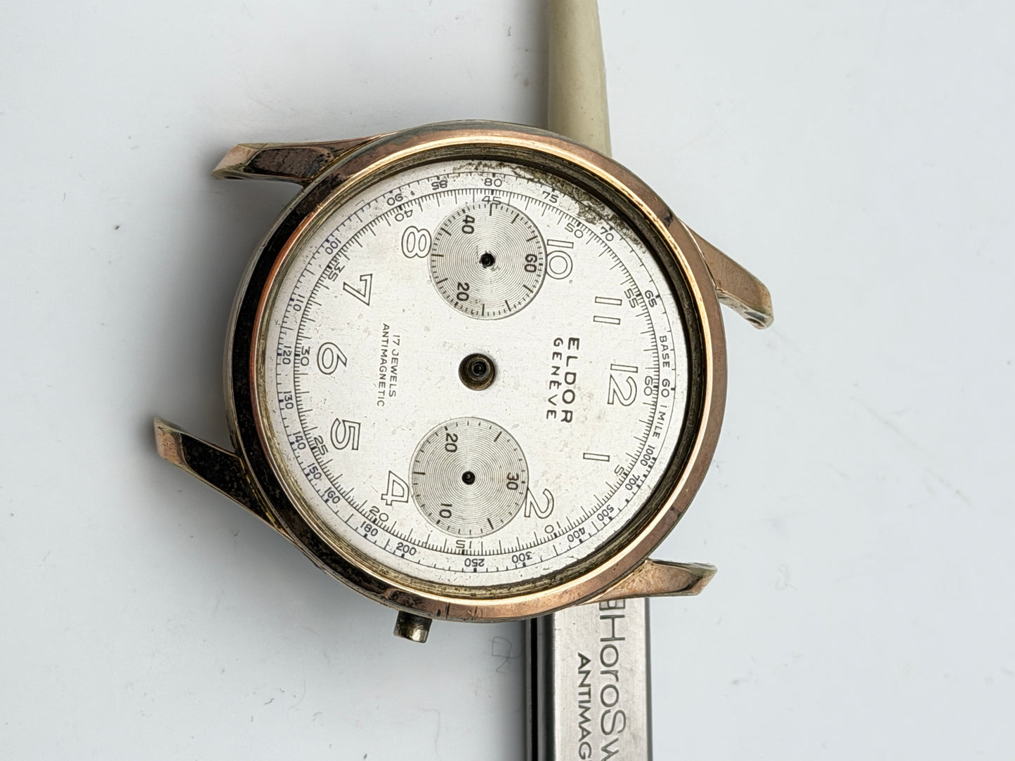 eldor geneve landeron 48 36mm chronograph