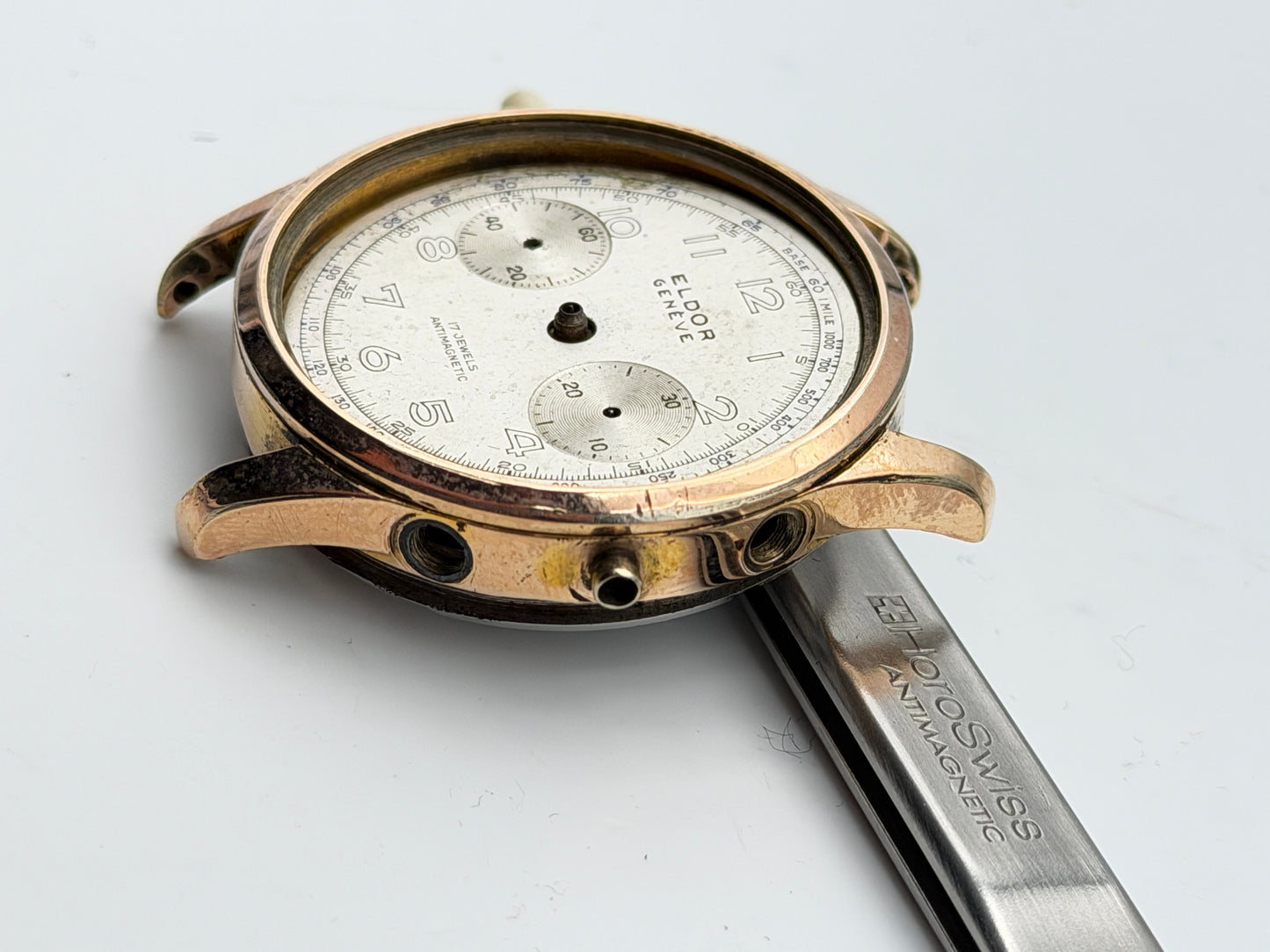 eldor geneve landeron 48 36mm chronograph