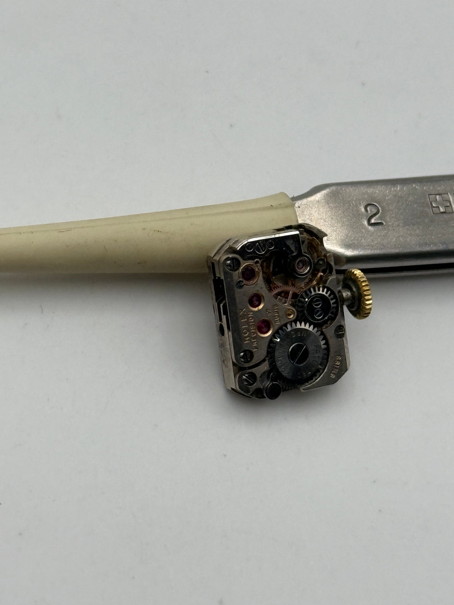 rolex patented 17 rubis super balance movement movimento rare vintage