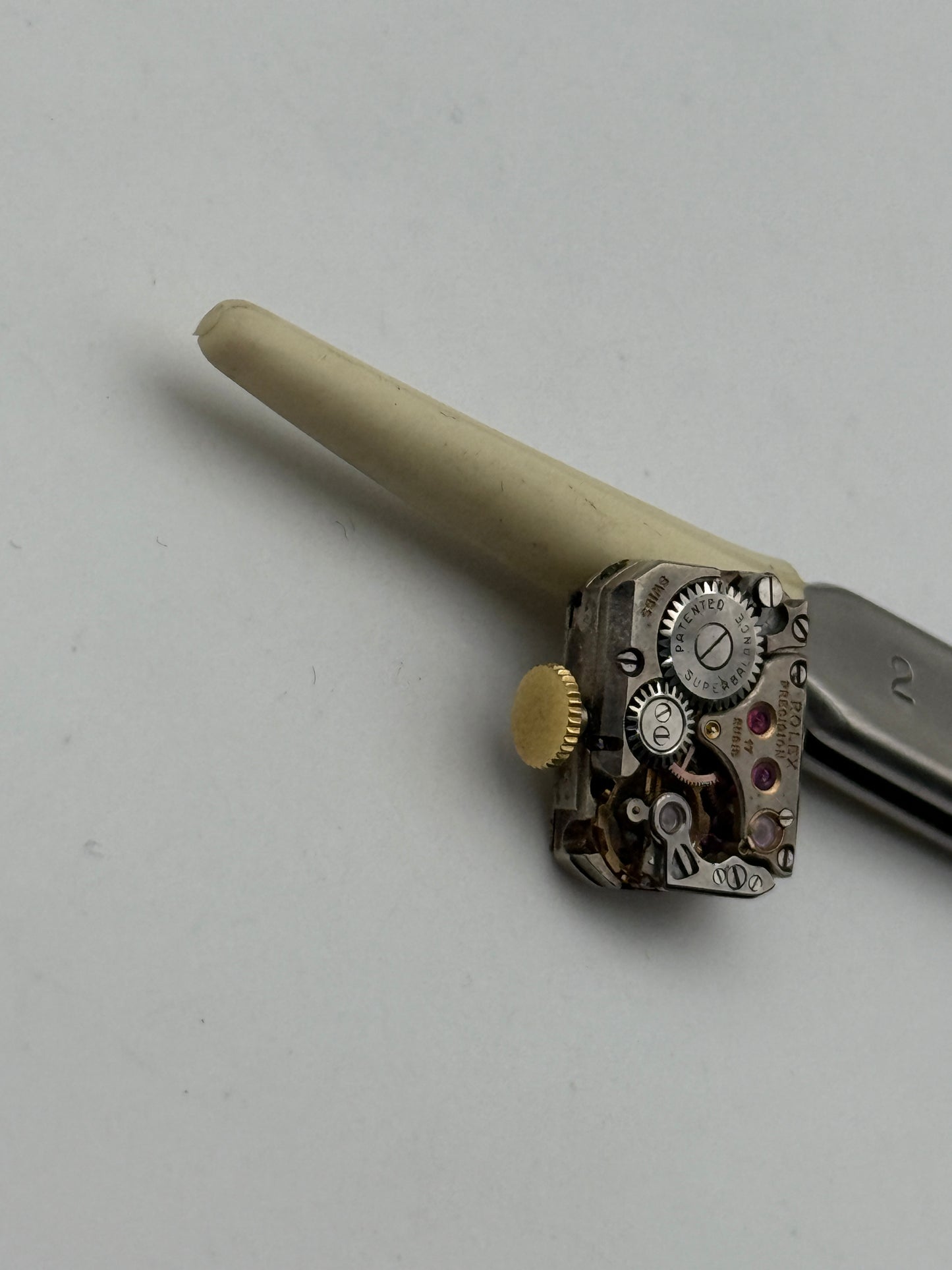 rolex patented 17 rubis super balance movement movimento rare vintage