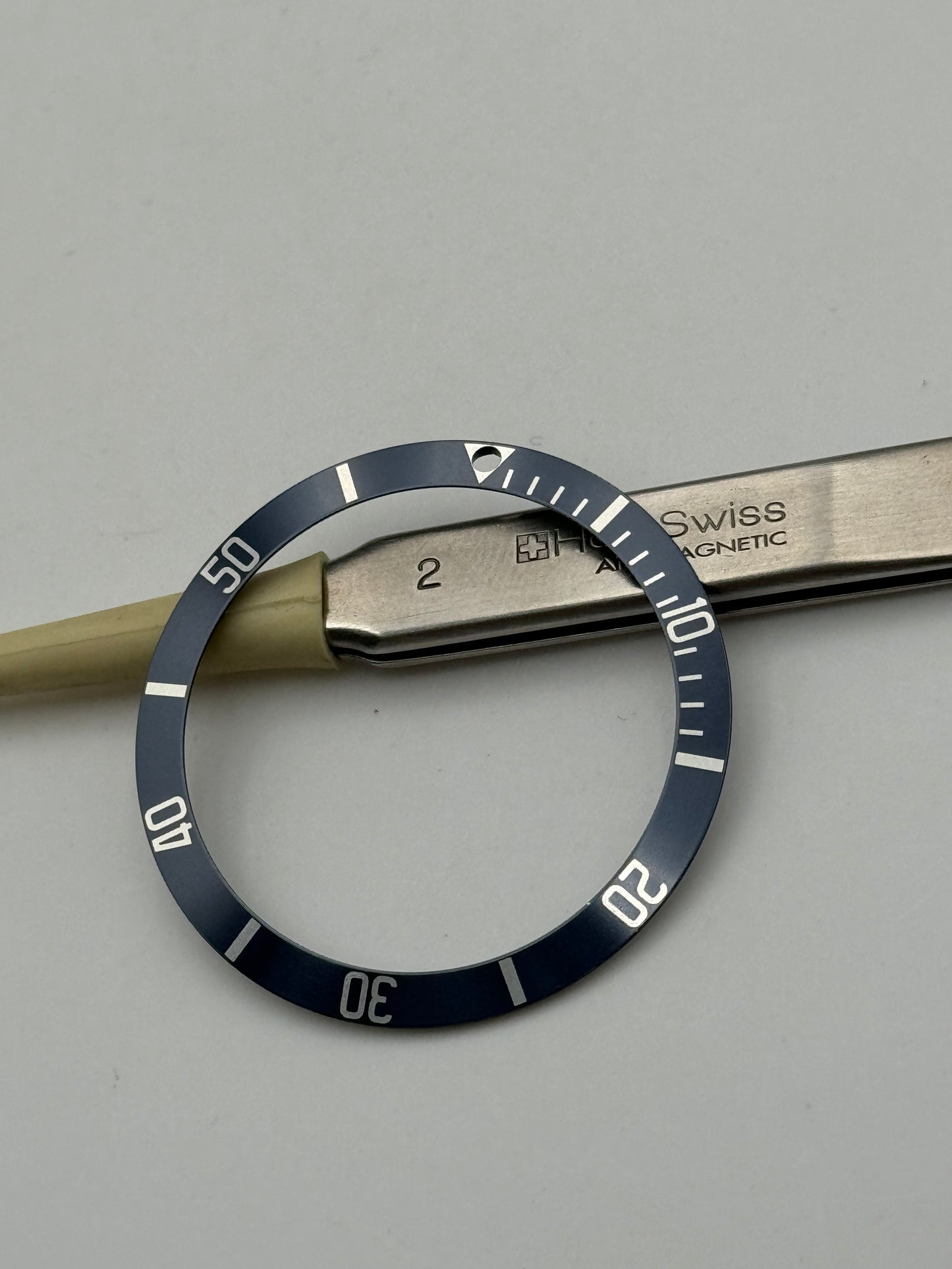 Tudor Bezel inner insert inserto lunetta black bay
