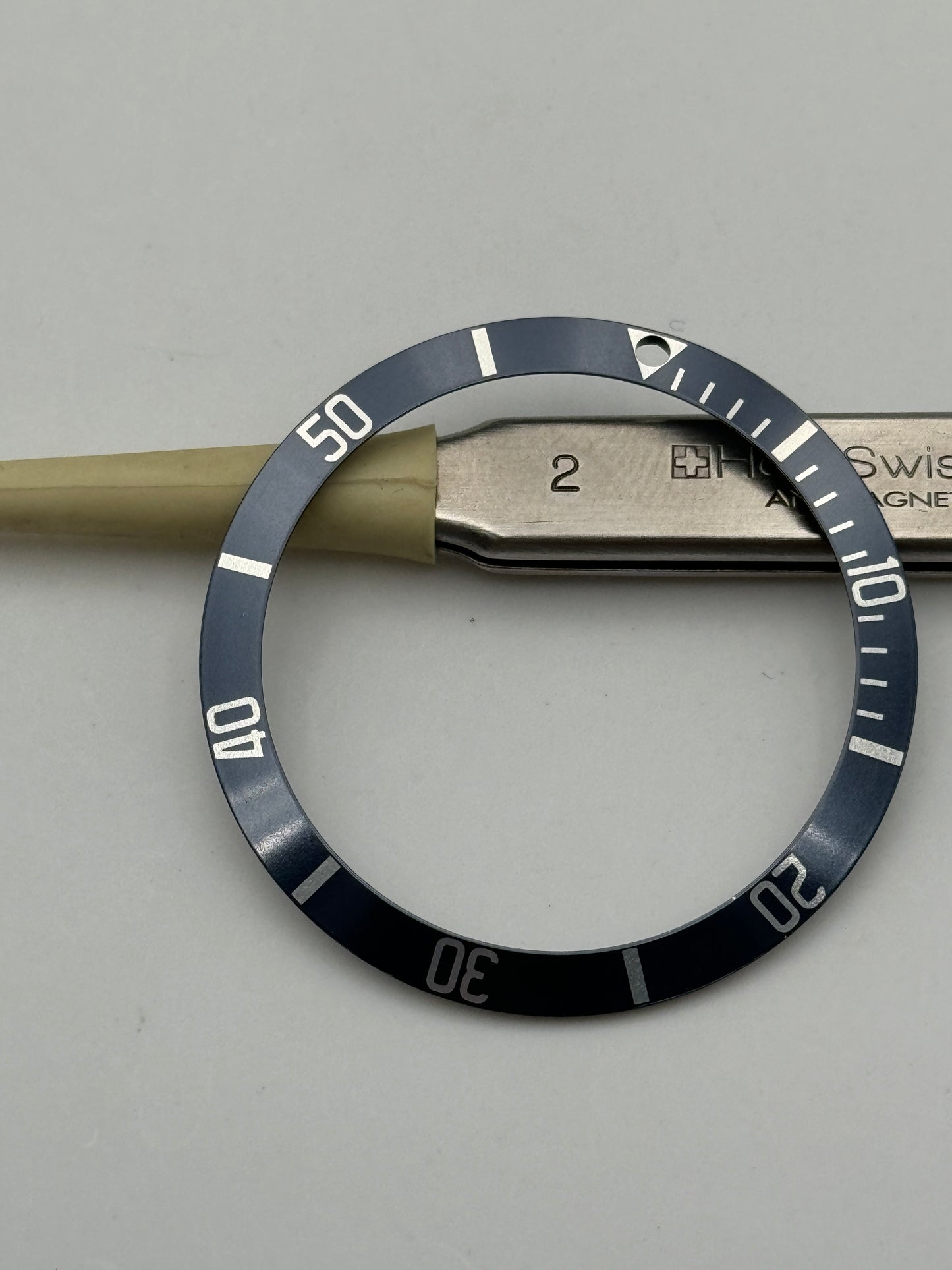 Tudor Bezel inner insert inserto lunetta black bay