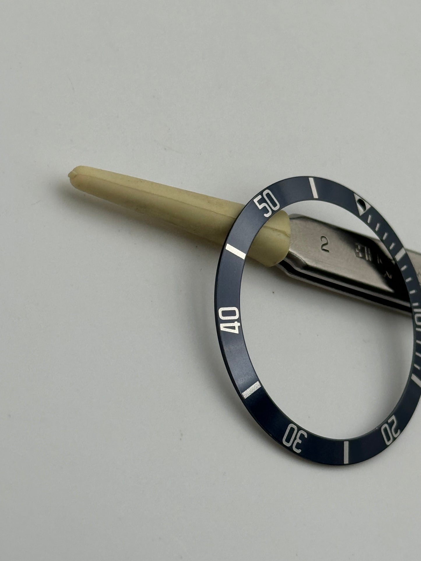 Tudor Bezel inner insert inserto lunetta black bay