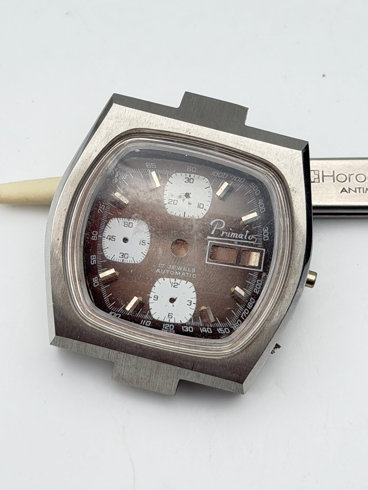 primato valjoux 7750 41mm cassa case