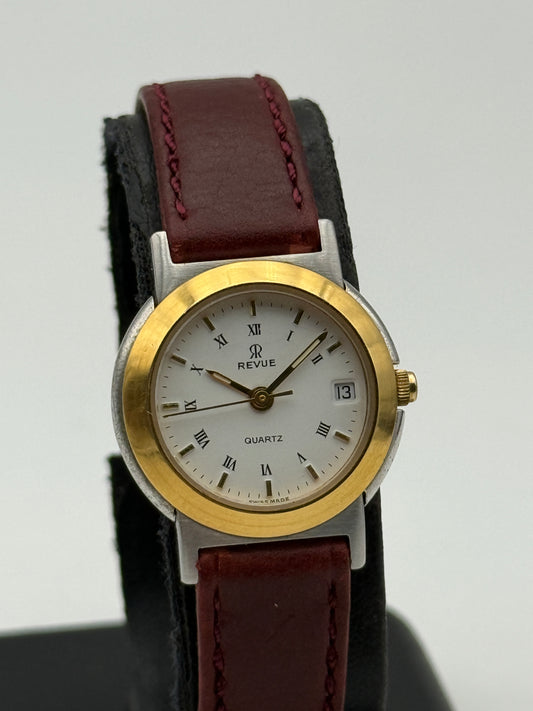revue thommen swiss made steel-gold  referenza 130065