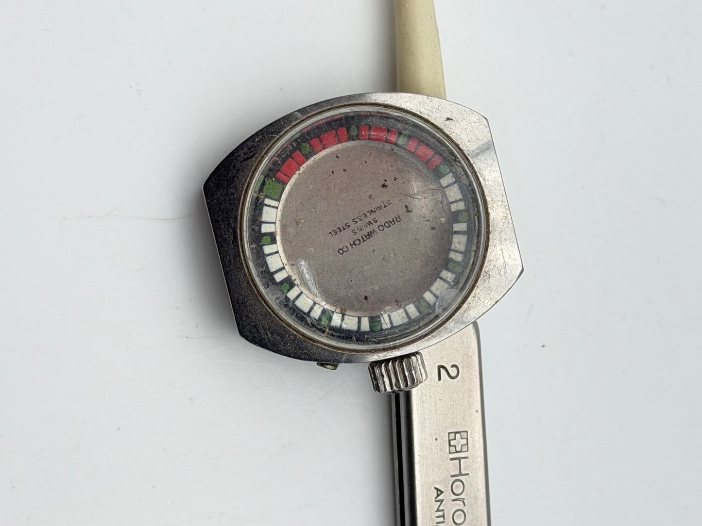 rado diastar captain cook 727-1 26mm cassa case