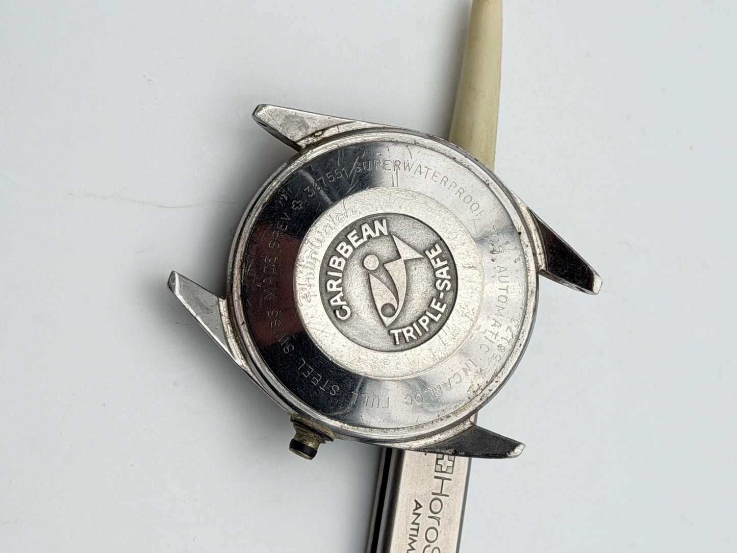philip watch caribbean 705 33mm cassa case