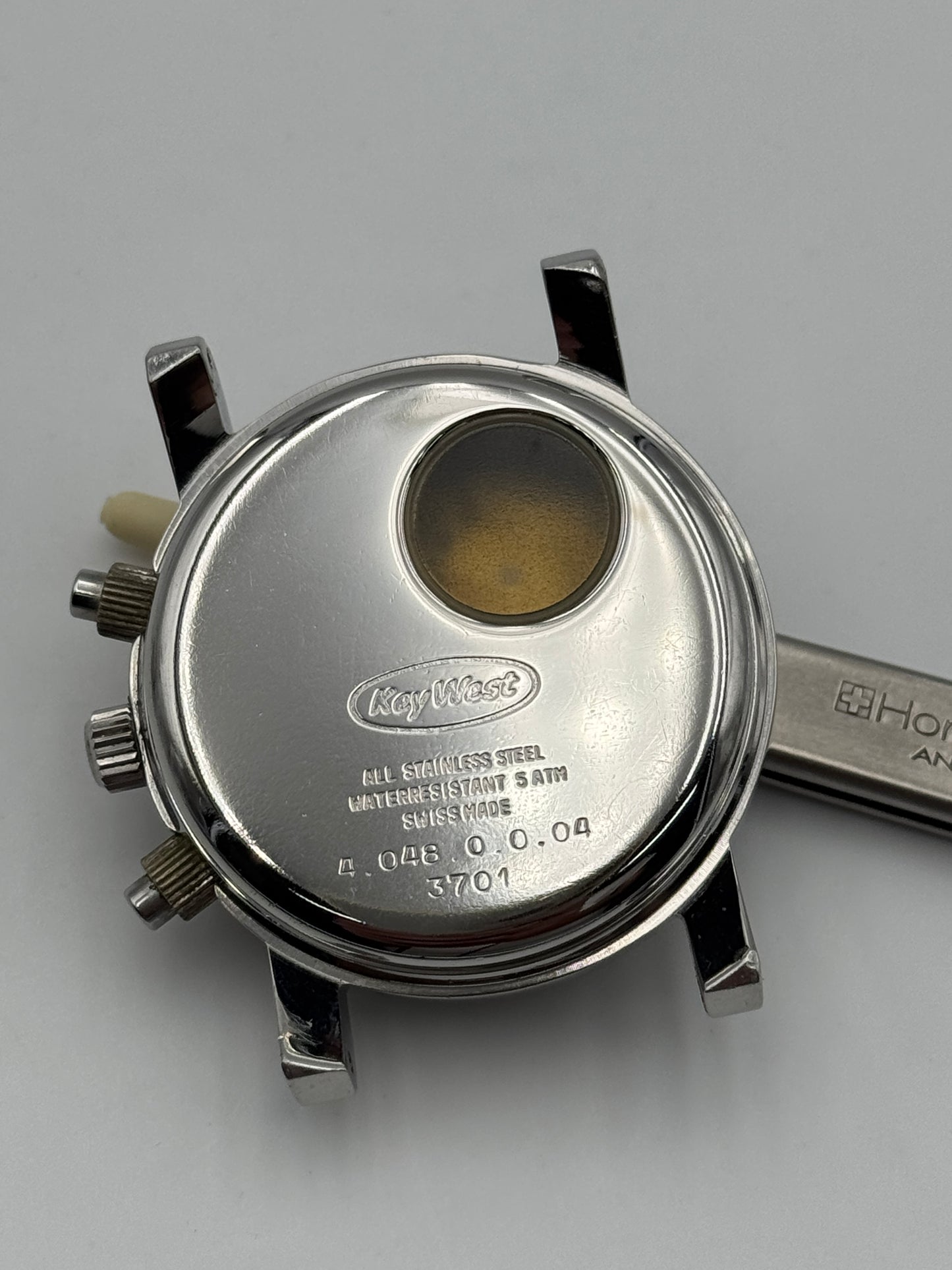 key west cassa case lemania 5100 kit 37.5mm chrono