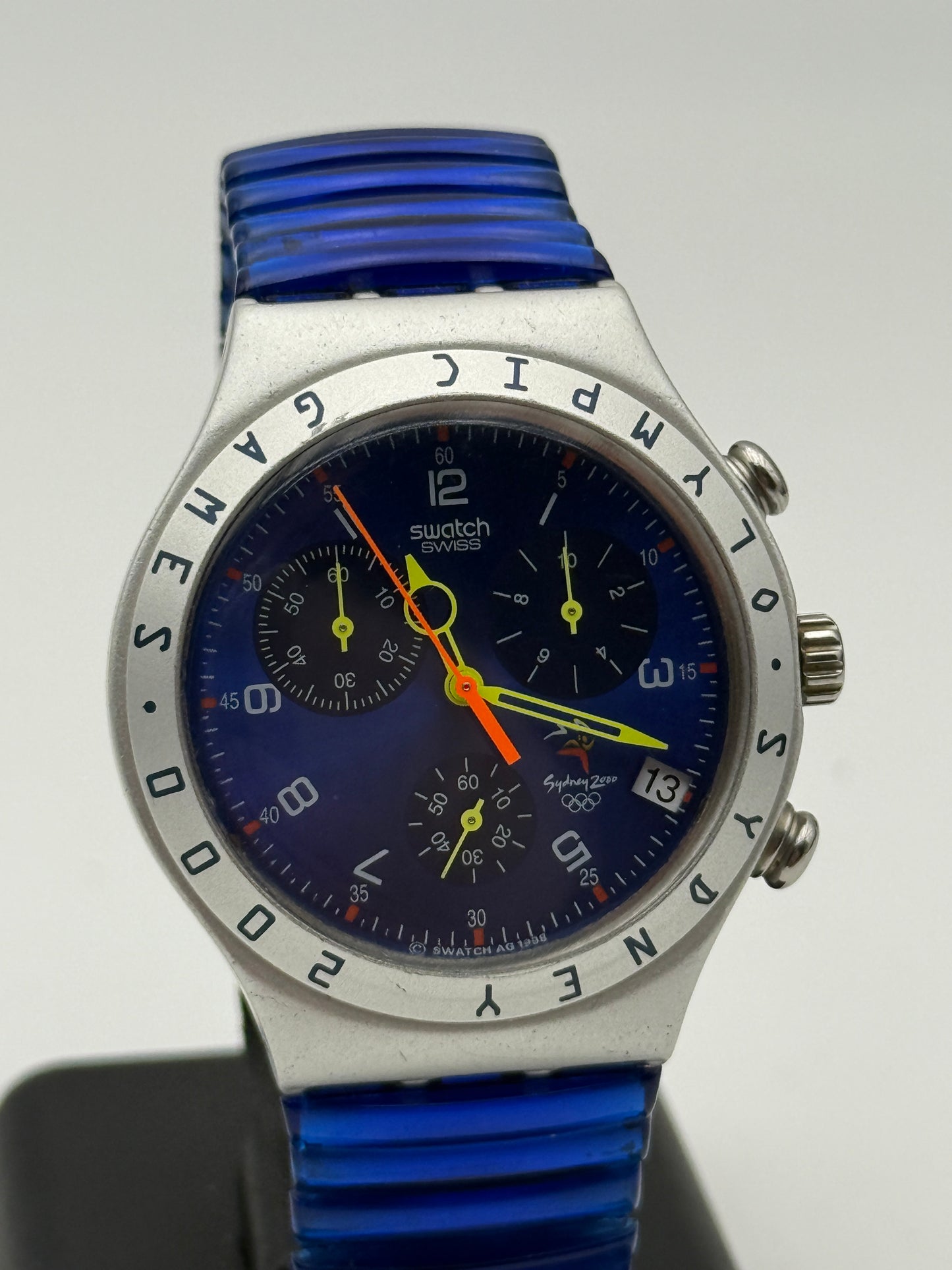 swatch olympic games sydney 2000 chronograph 40mm