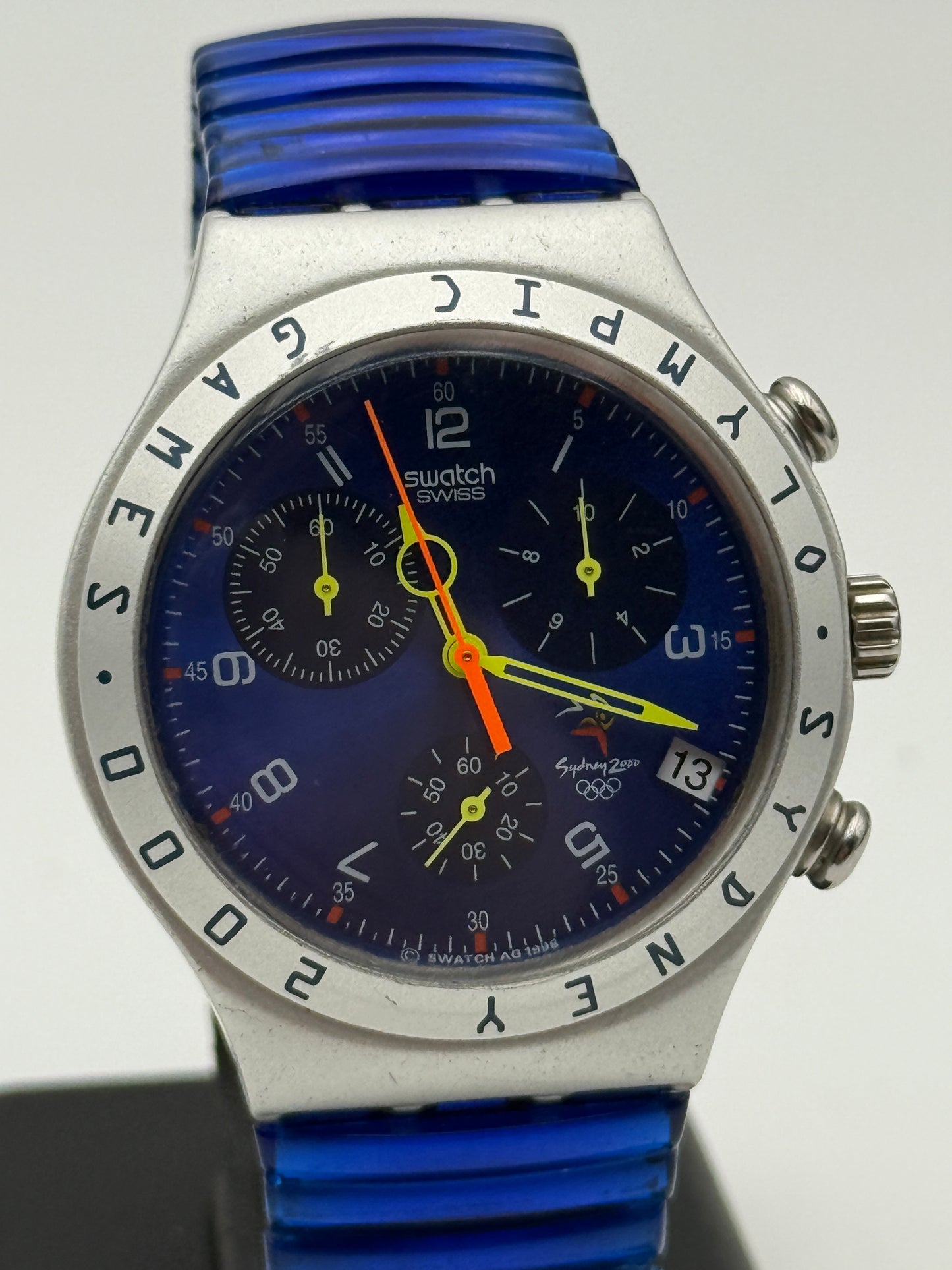 swatch olympic games sydney 2000 chronograph 40mm