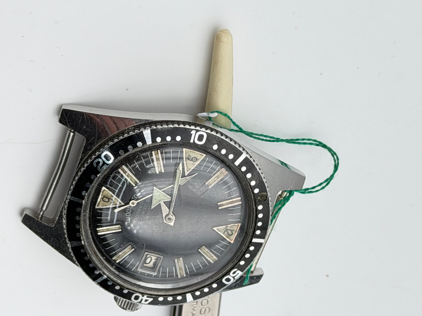 sneda diver 38mm watch vintage