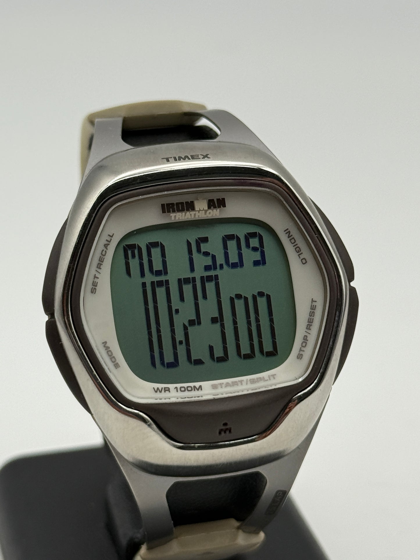 timex iron man triathlon 695 42mm ro rare watch