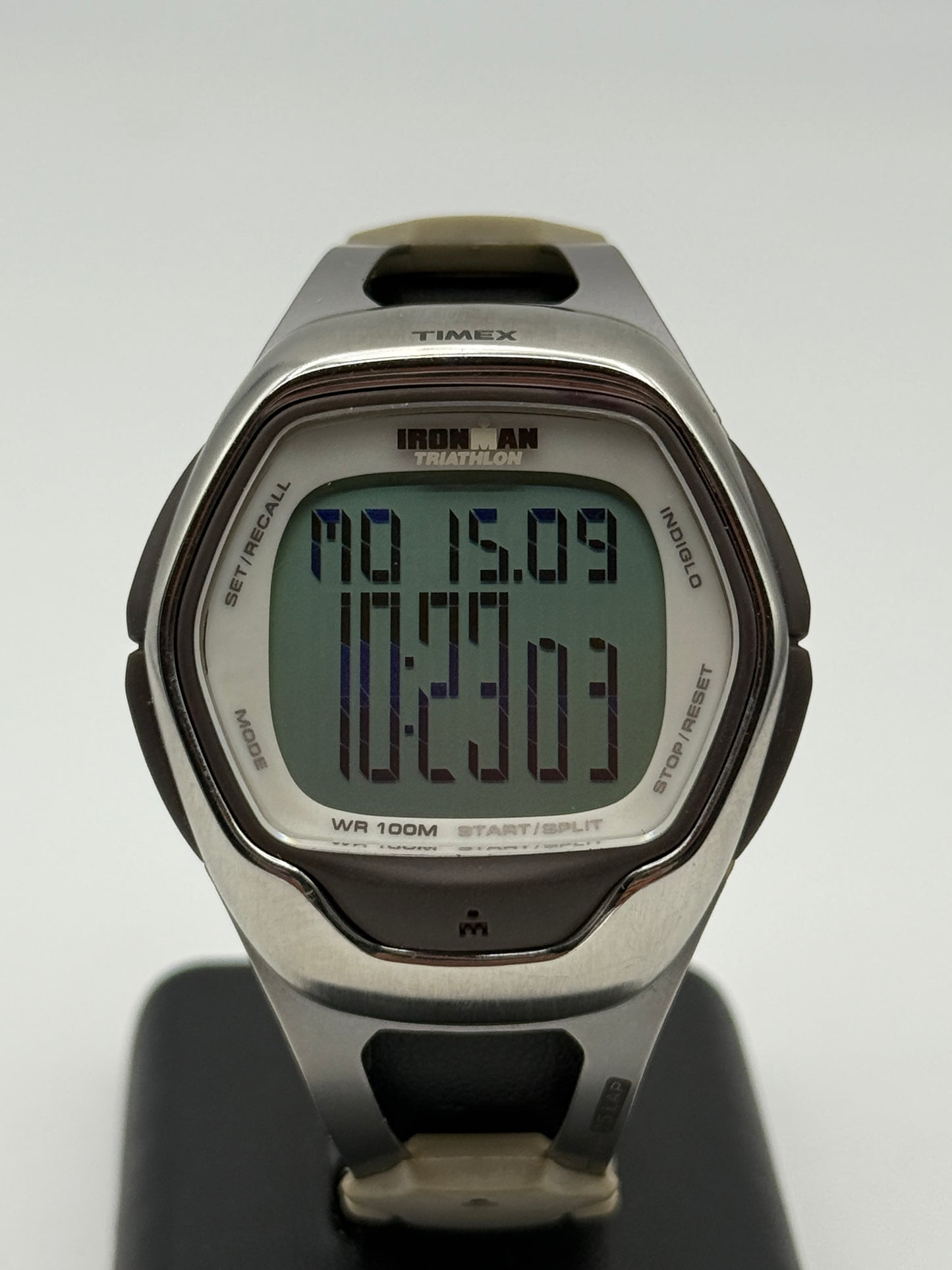 timex iron man triathlon 695 42mm ro rare watch