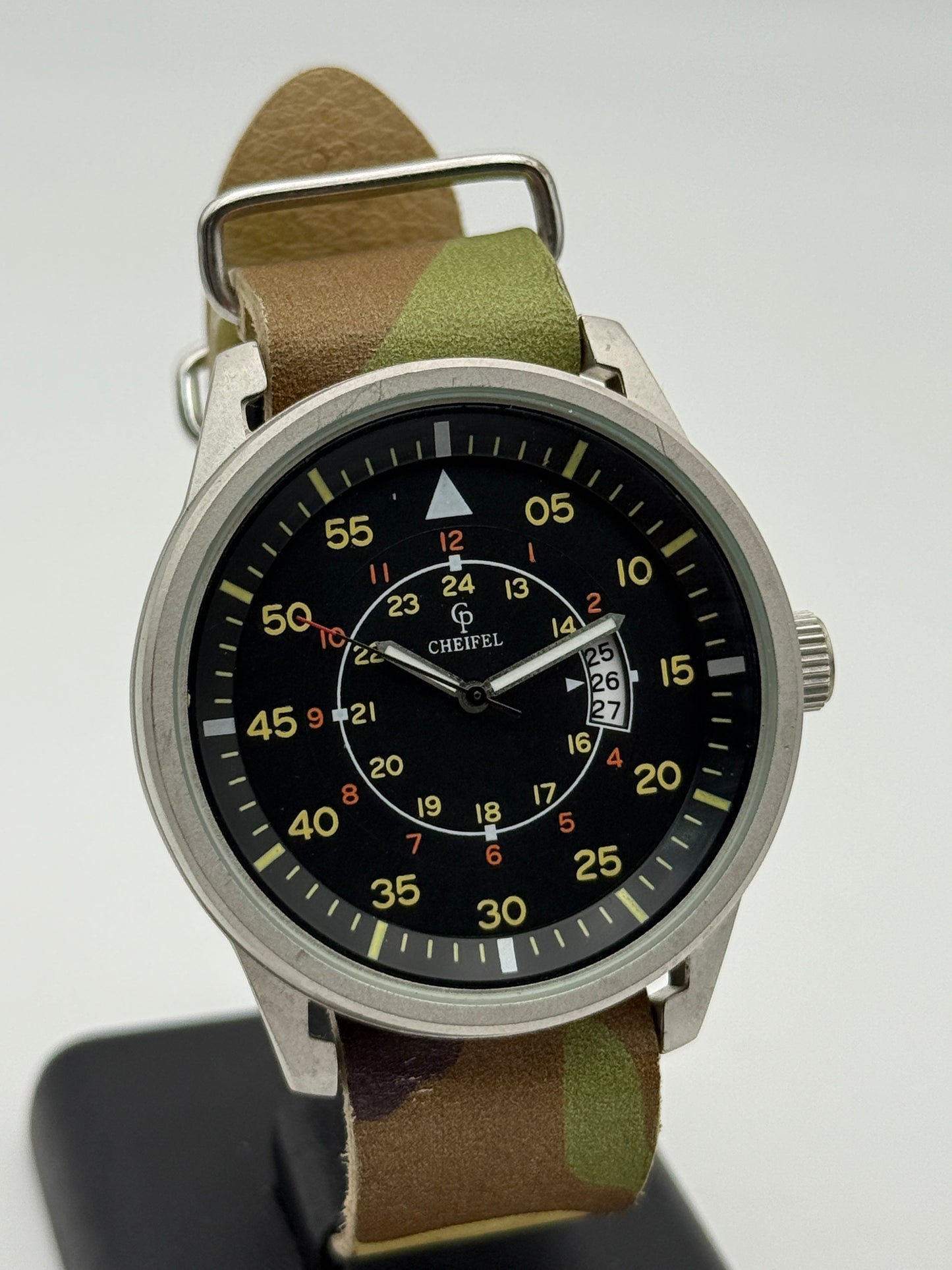 chifel military watch style militare 45mm