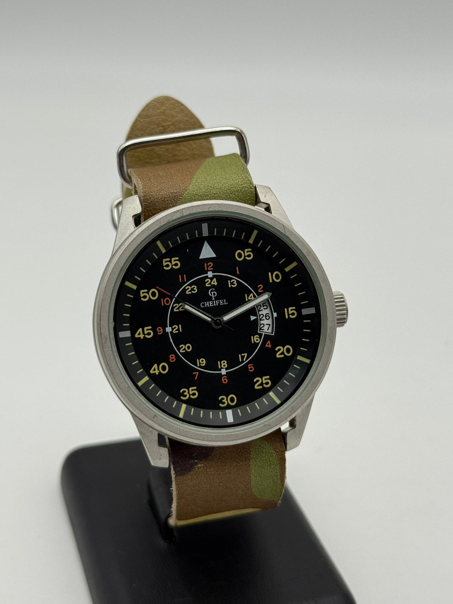 chifel military watch style militare 45mm