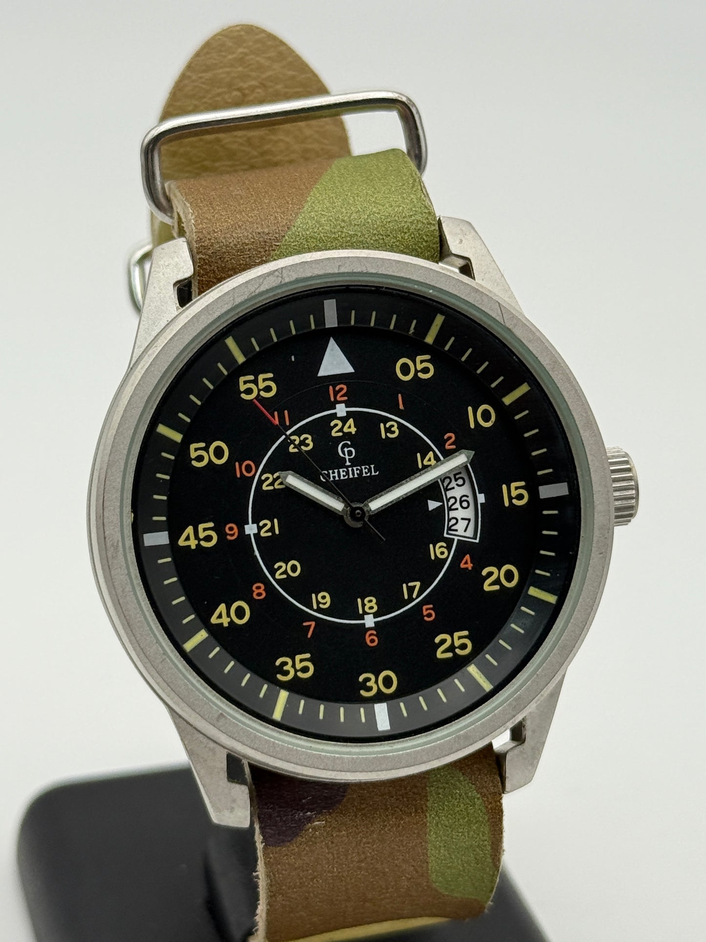chifel military watch style militare 45mm