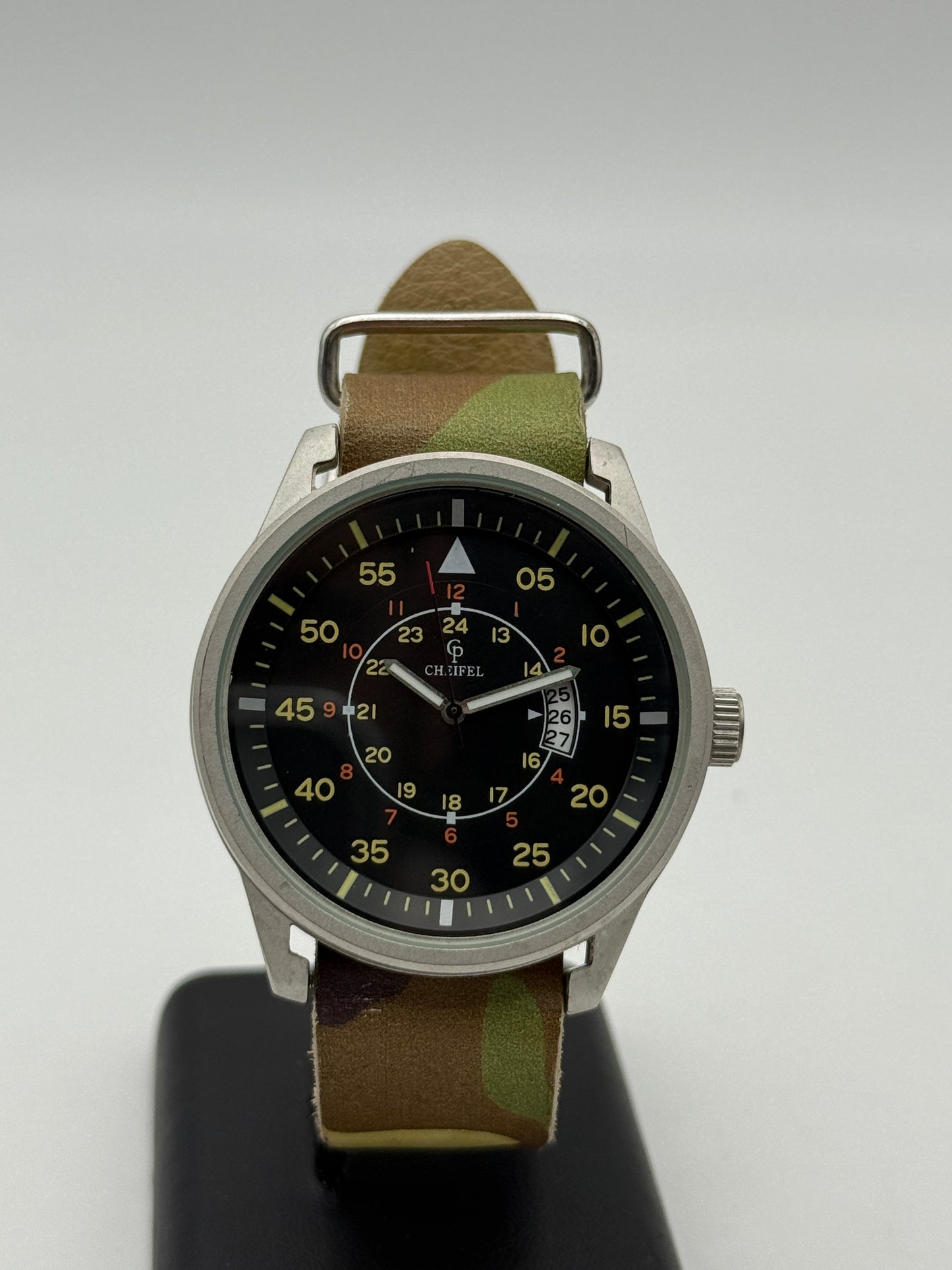chifel military watch style militare 45mm