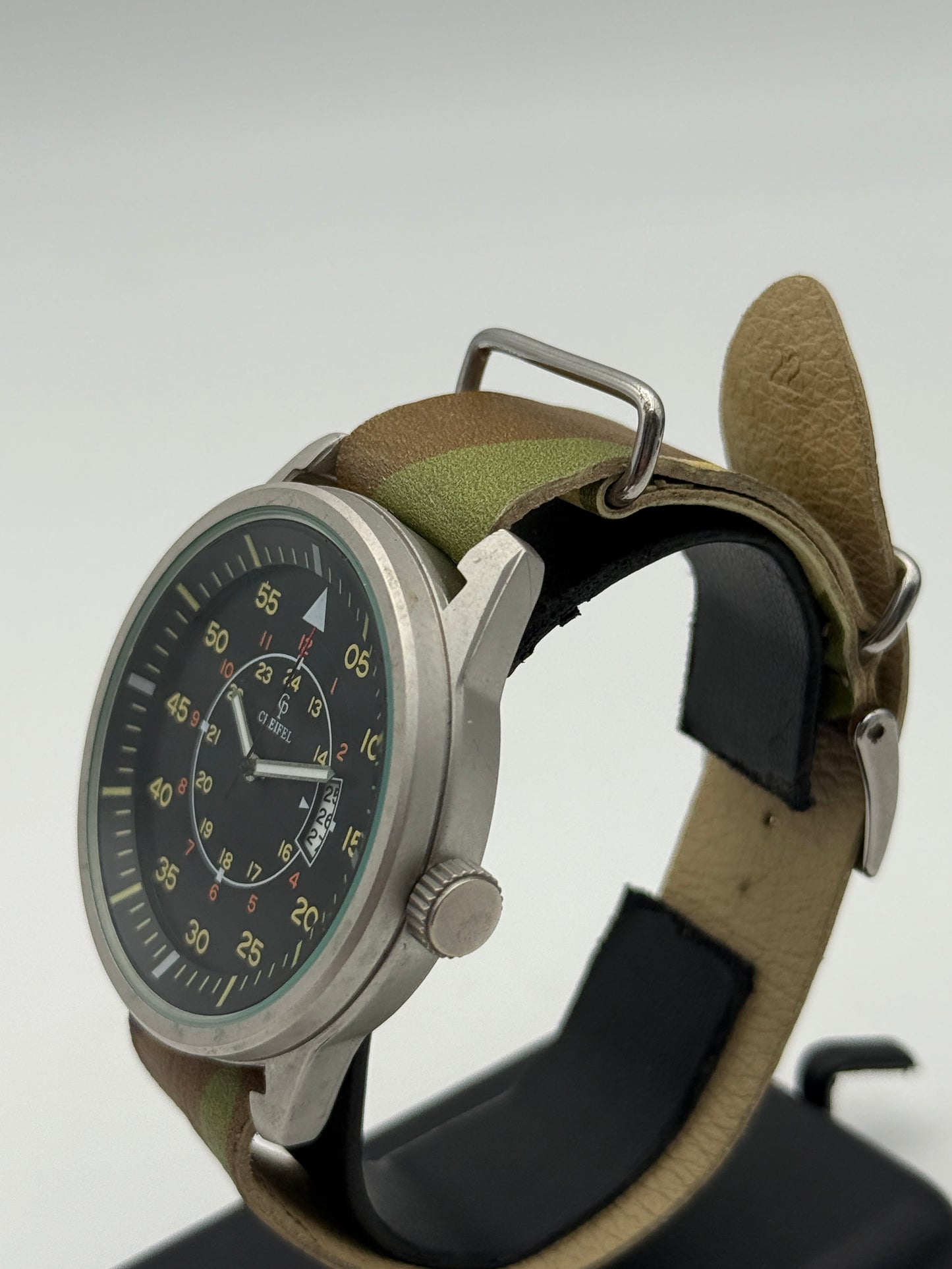 chifel military watch style militare 45mm