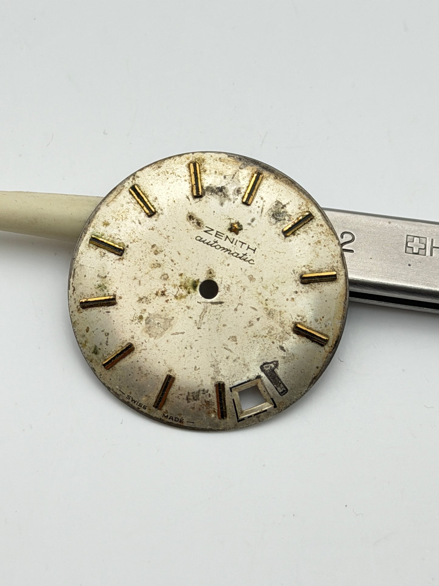zenith automatic 28.2mm dial quadrante