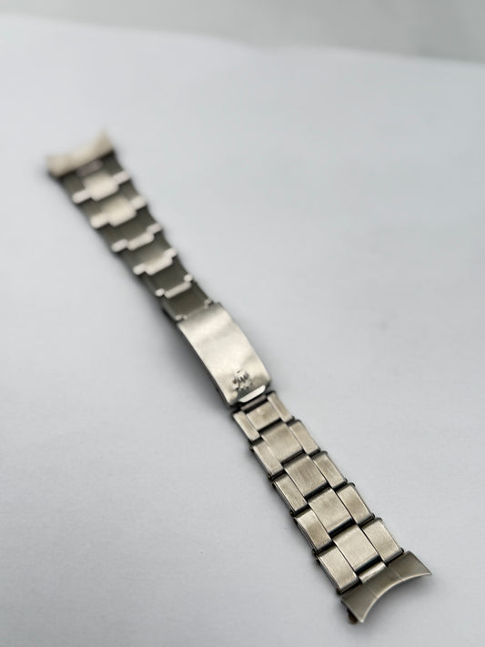 rolex 20mm rivettato steel bracciale bracelet riveted