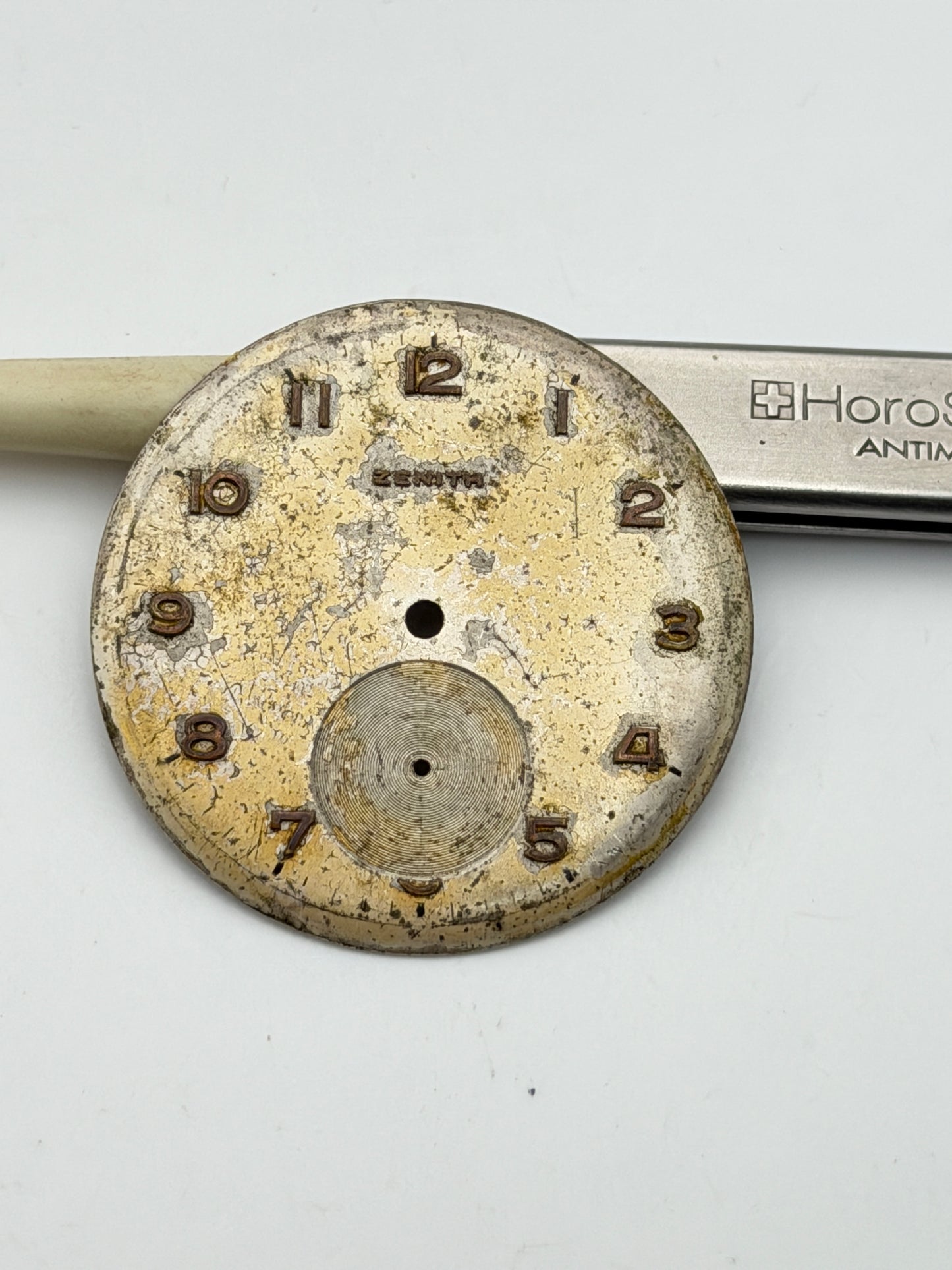 zenith 32.5mm dial quadrante