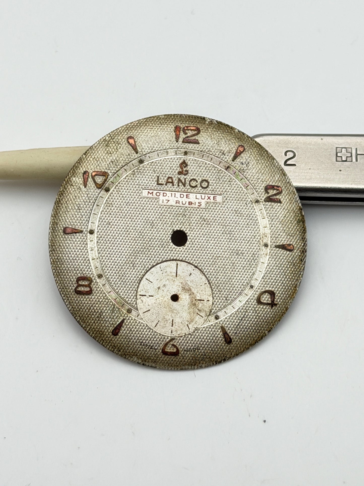 lanco 33.2mm dial quadrante