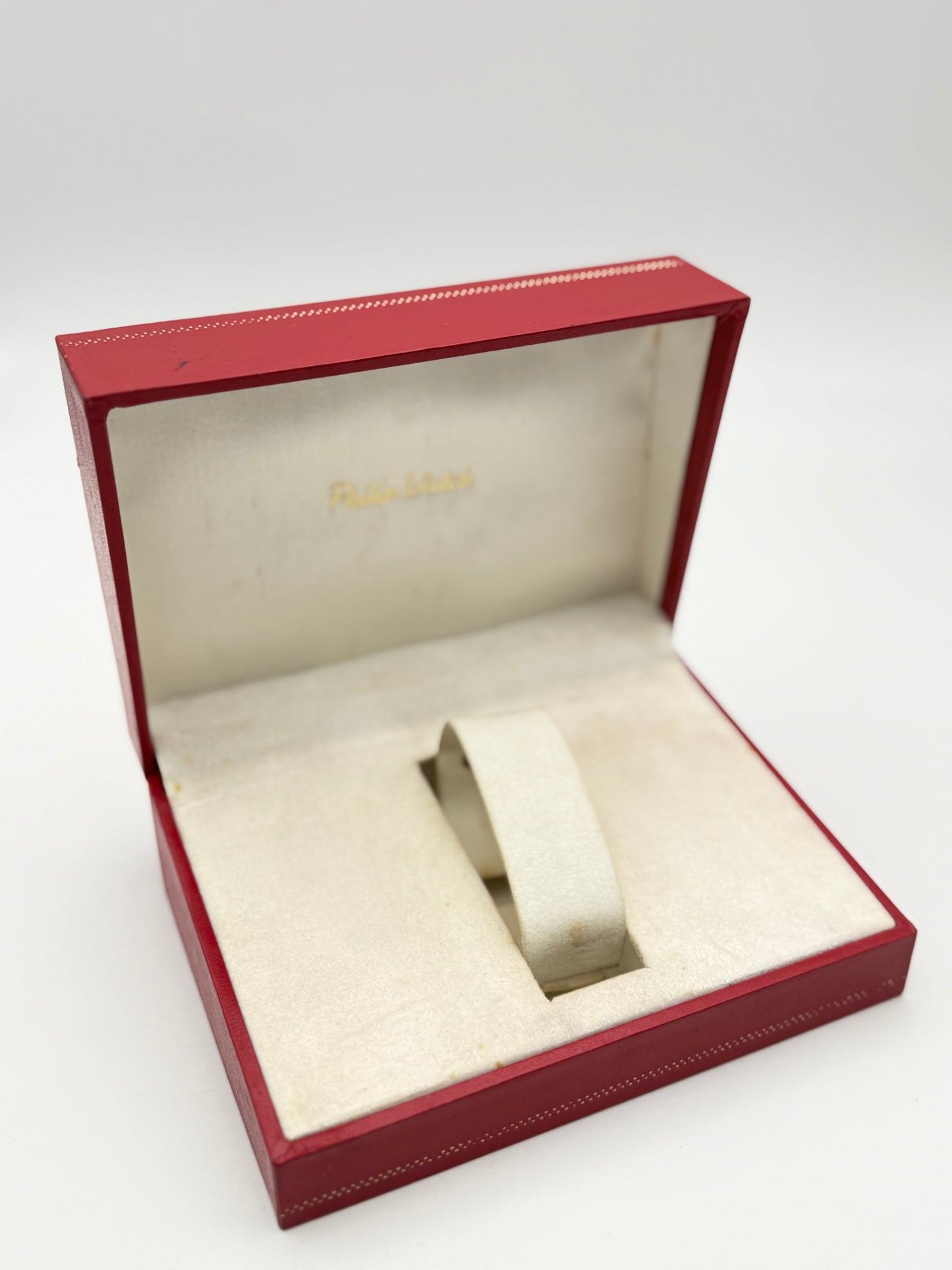 philip watch bienne watch box scatola vintage automatic rare