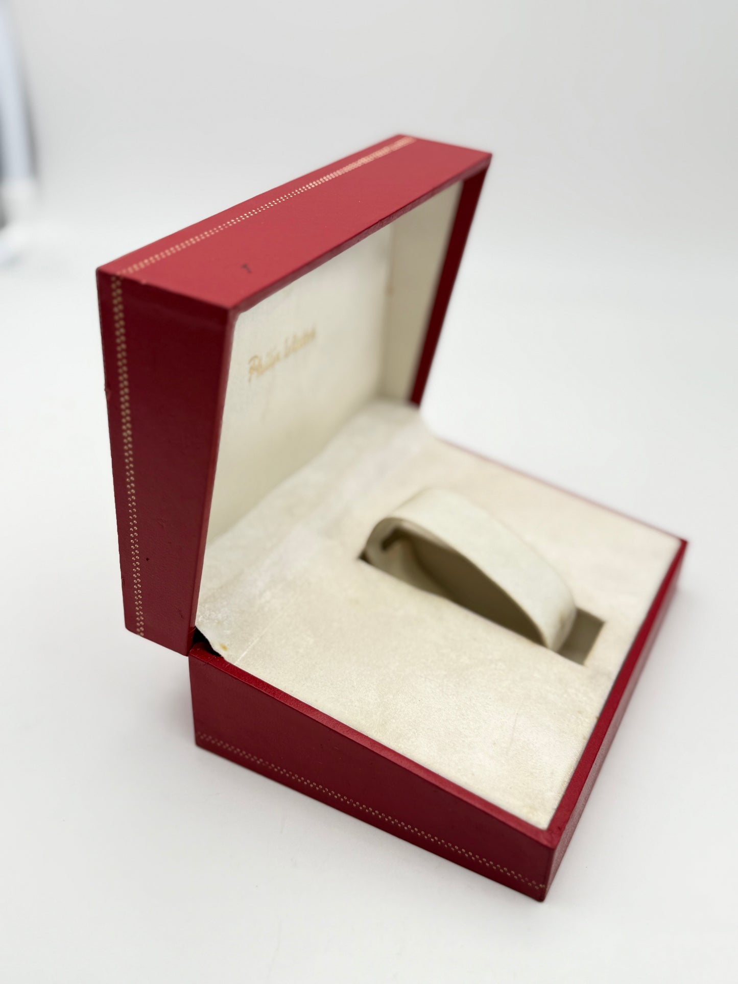 philip watch bienne watch box scatola vintage automatic rare