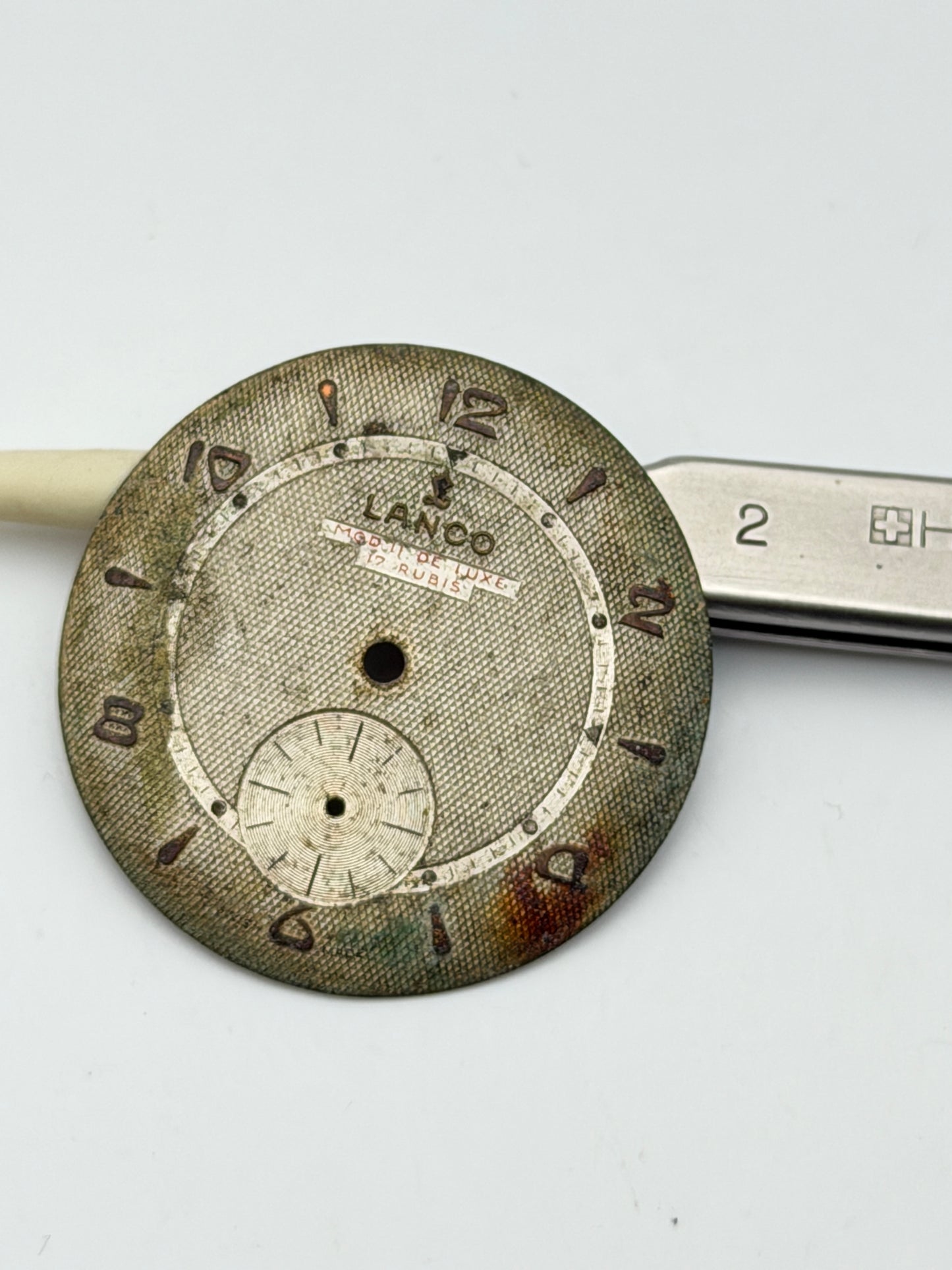 lanco 33mm dial quadrante